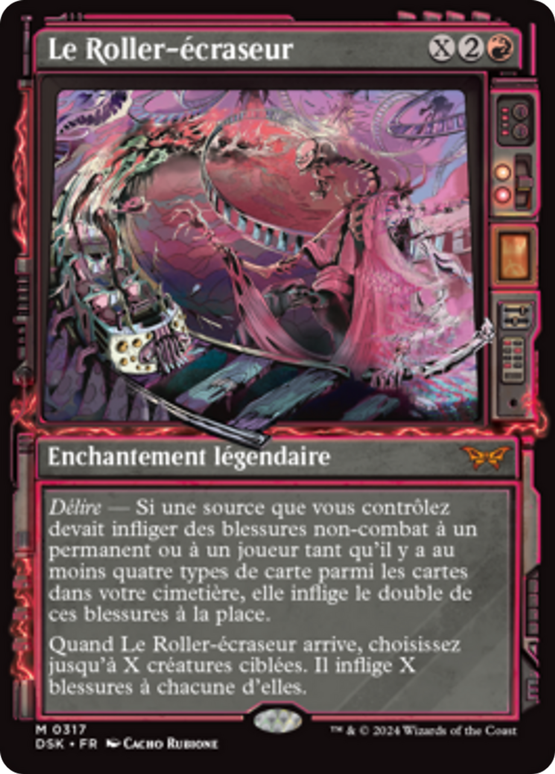 Le Roller-écraseur — Duskmourn: House of Horror — Magic: The Gathering