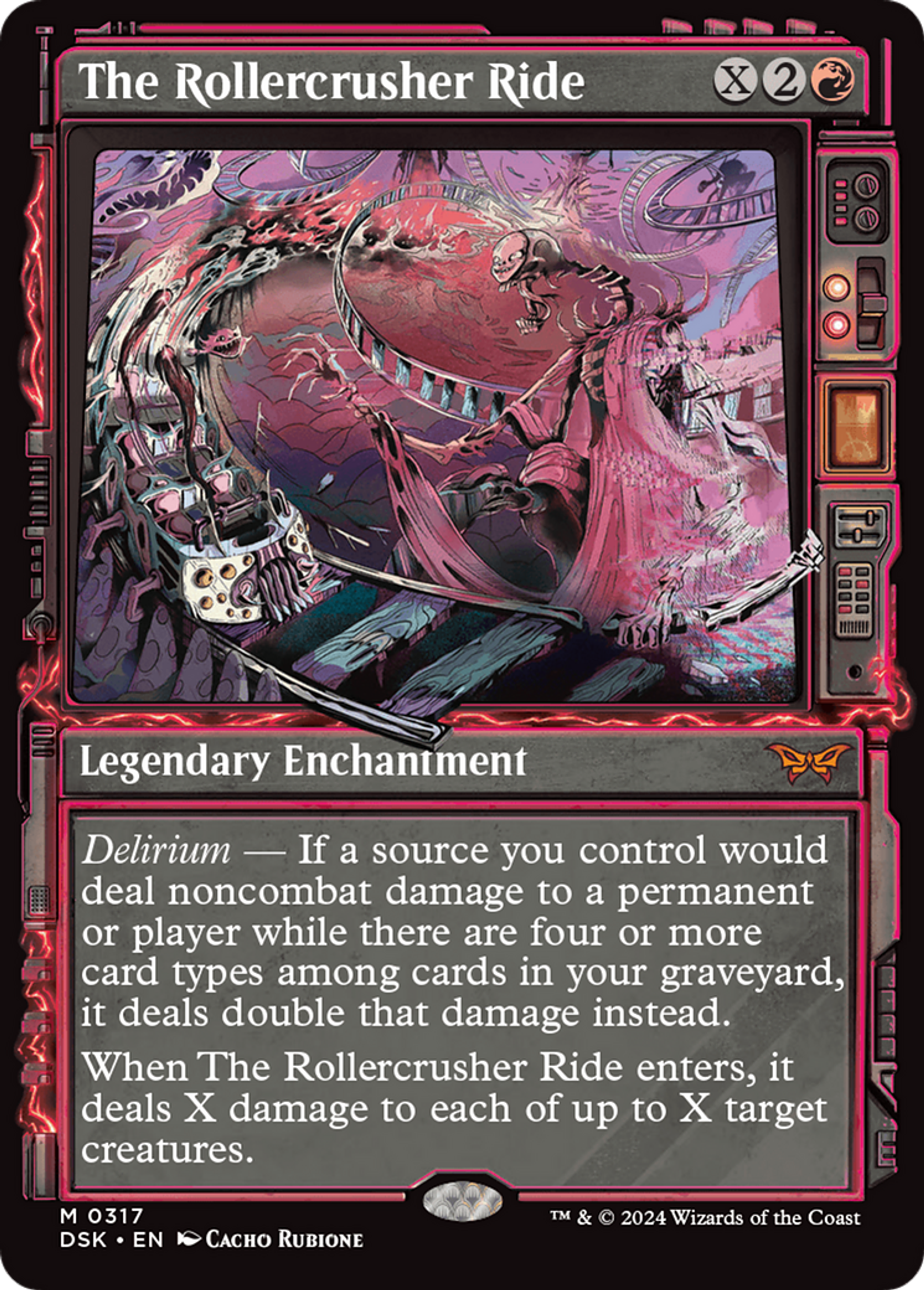 Le Roller-écraseur — Duskmourn: House of Horror — Magic: The Gathering