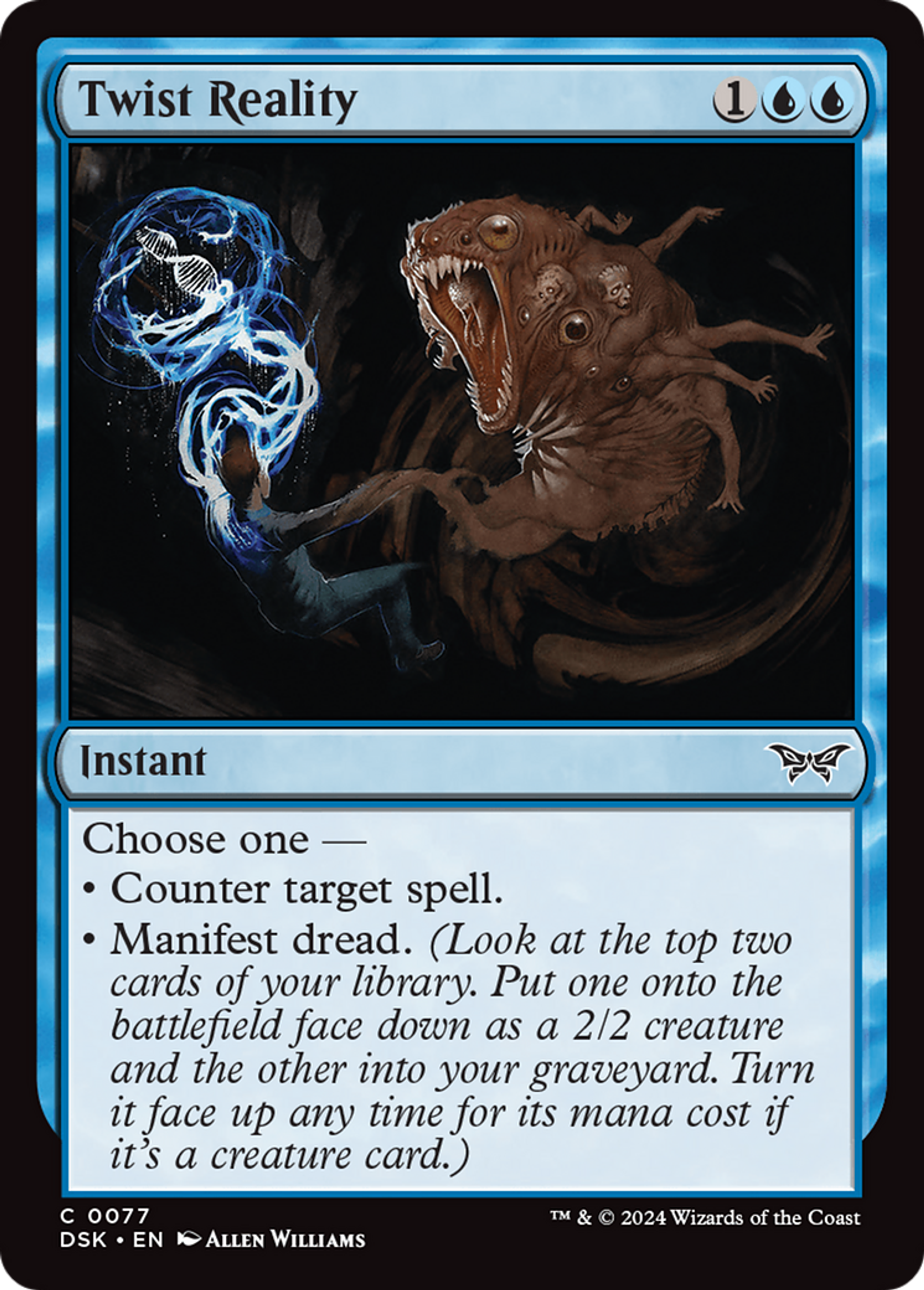 Corrompre la réalité — Duskmourn: House of Horror — Magic: The Gathering