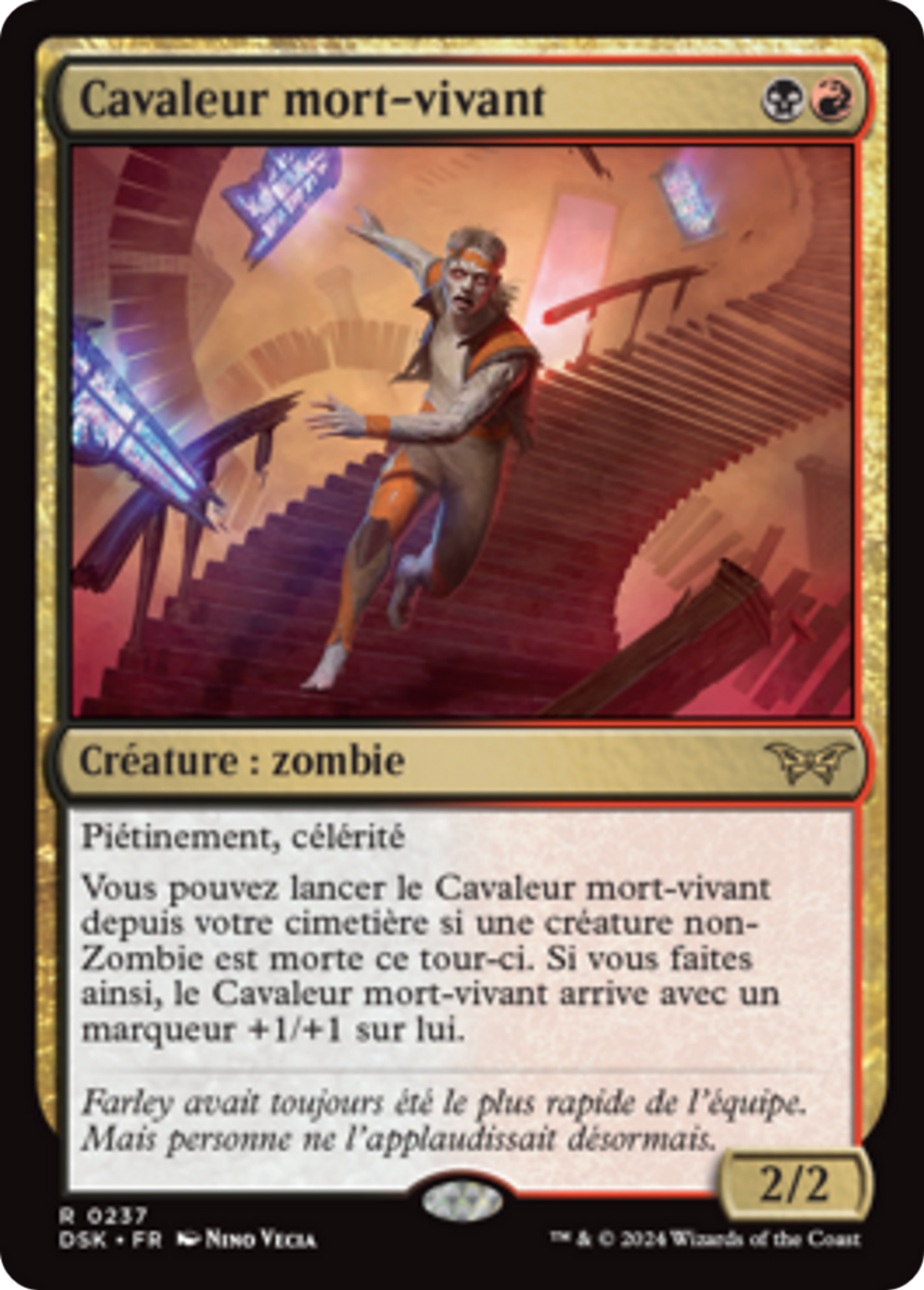 Cavaleur mort-vivant — Duskmourn: House of Horror — Magic: The Gathering