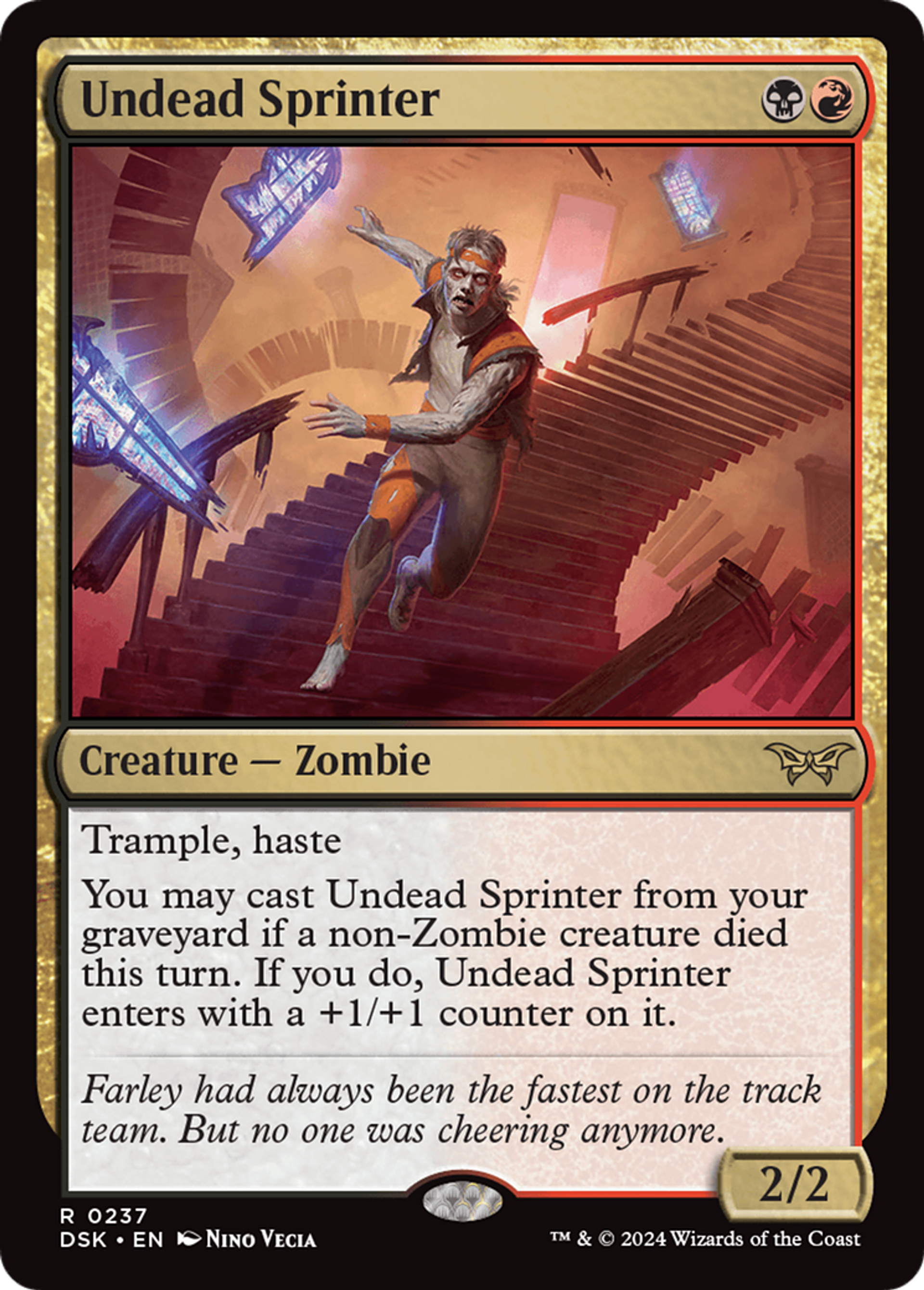 Cavaleur mort-vivant — Duskmourn: House of Horror — Magic: The Gathering