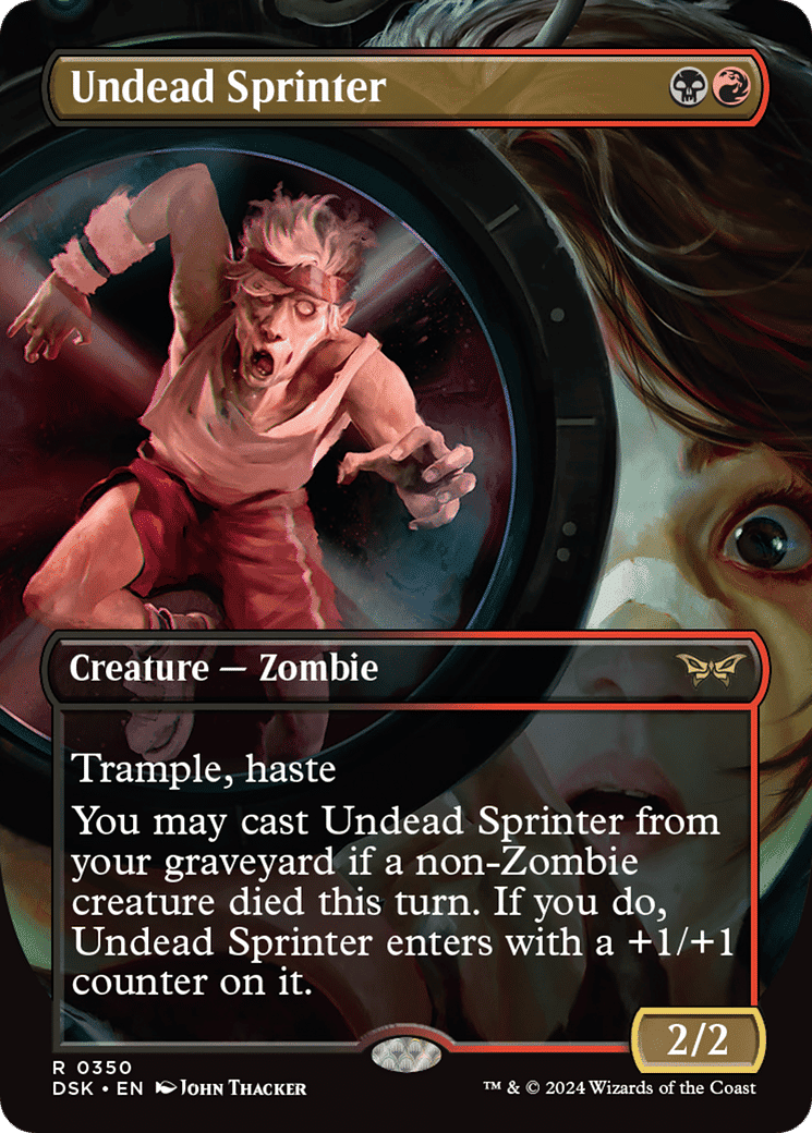 Undead Sprinter — Duskmourn: House of Horror — Magic: The Gathering