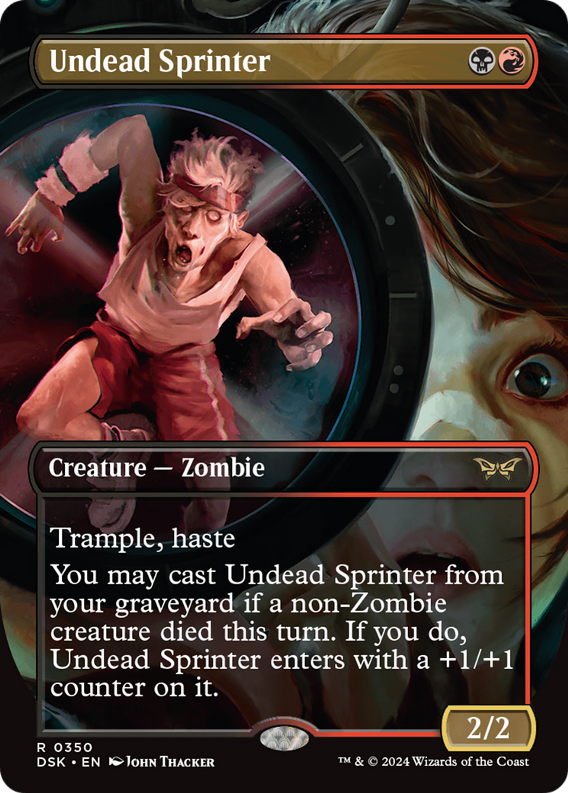 Cavaleur mort-vivant — Duskmourn: House of Horror — Magic: The Gathering