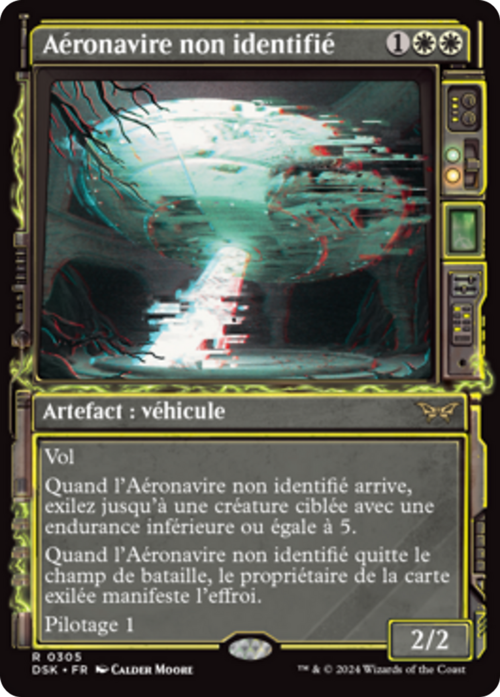Aéronavire non identifié — Duskmourn: House of Horror — Magic: The Gathering