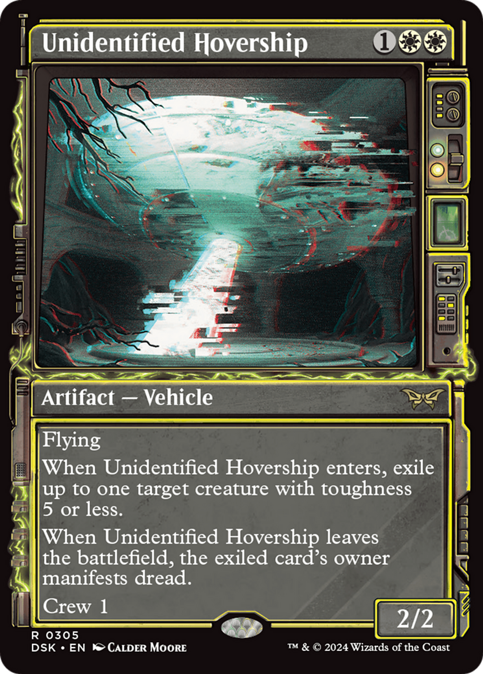 Aéronavire non identifié — Duskmourn: House of Horror — Magic: The Gathering