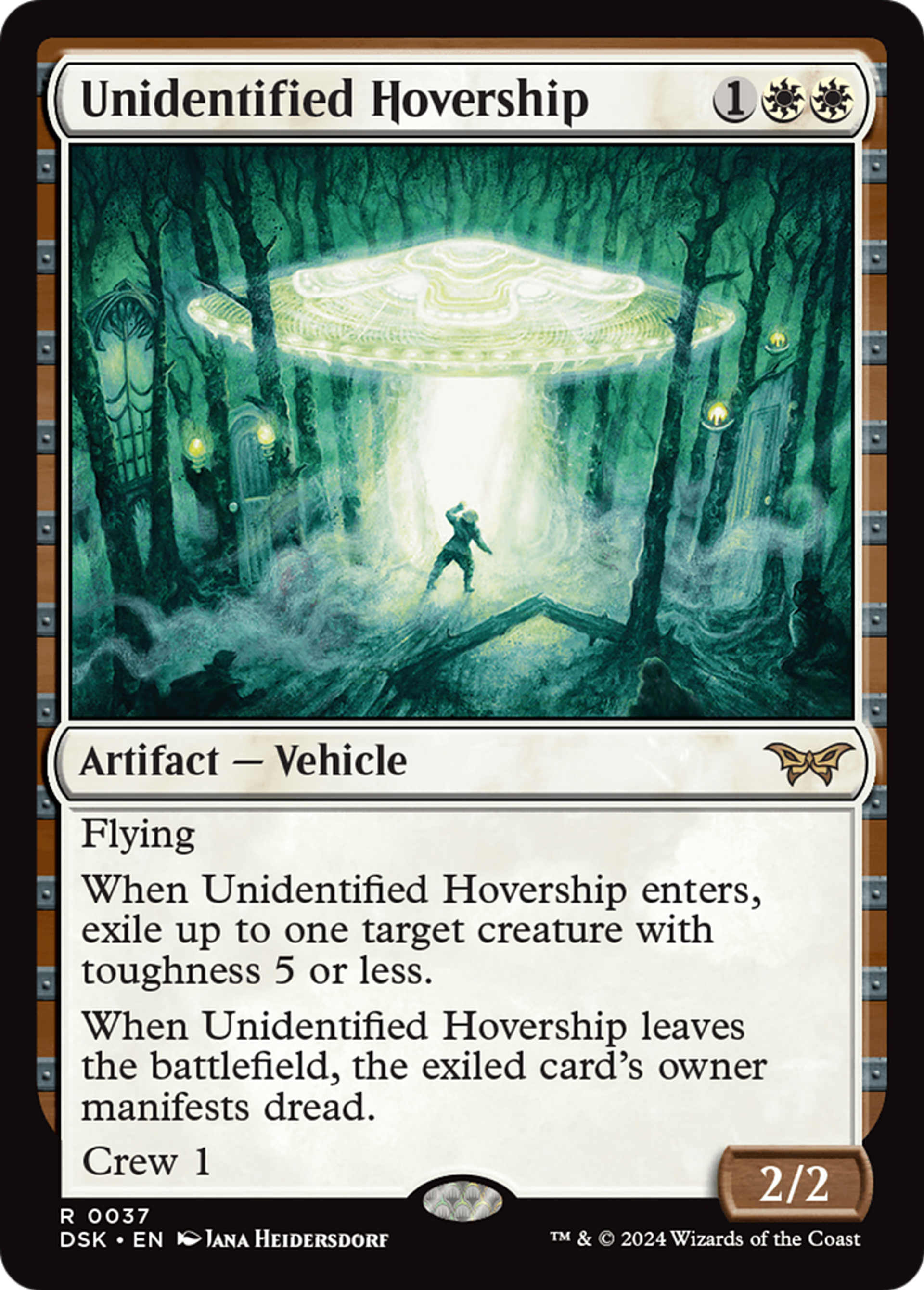 Aéronavire non identifié — Duskmourn: House of Horror — Magic: The Gathering