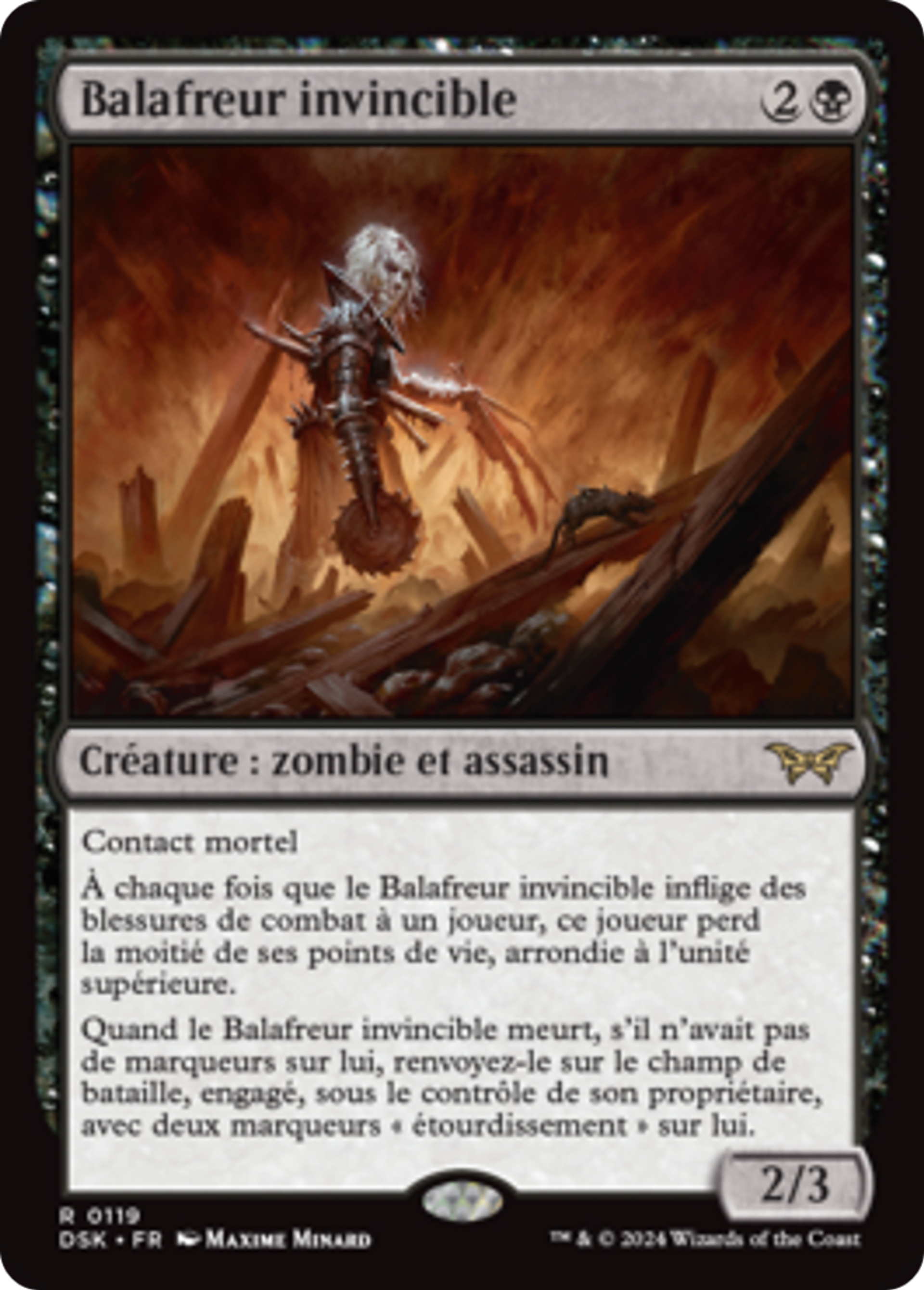 Balafreur invincible — Duskmourn: House of Horror — Magic: The Gathering
