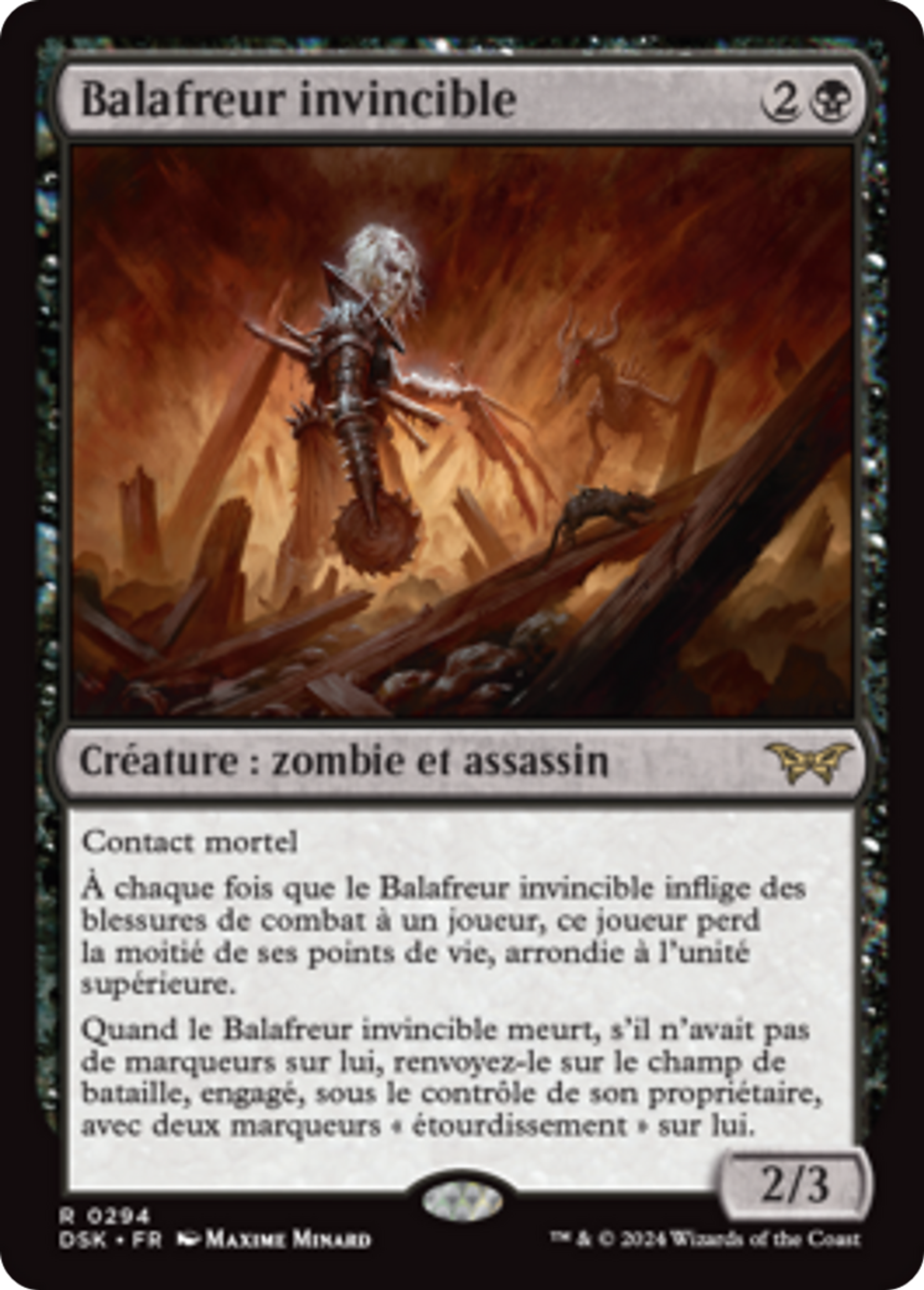 Balafreur invincible — Duskmourn: House of Horror — Magic: The Gathering