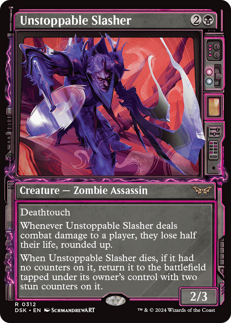 Unstoppable Slasher — Duskmourn: House of Horror — Magic: The Gathering