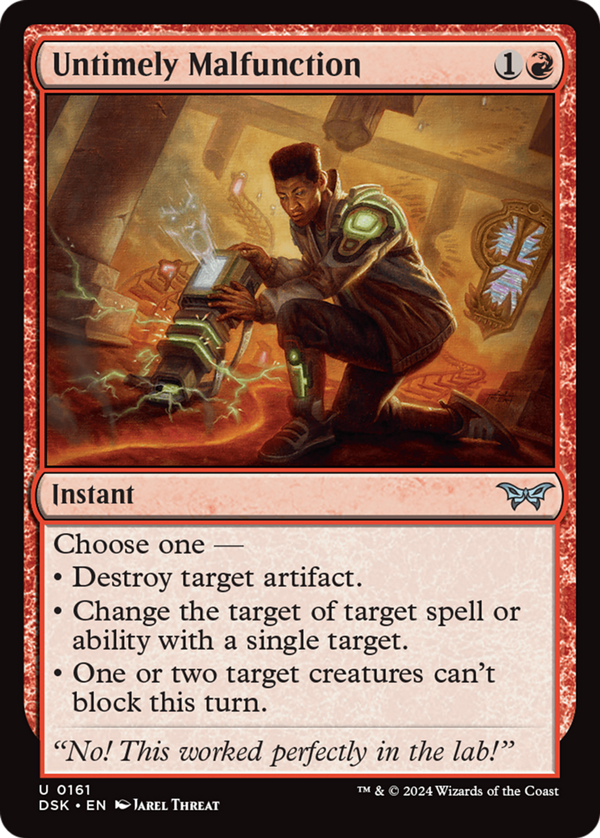 Défaillance inopportune — Duskmourn: House of Horror — Magic: The Gathering