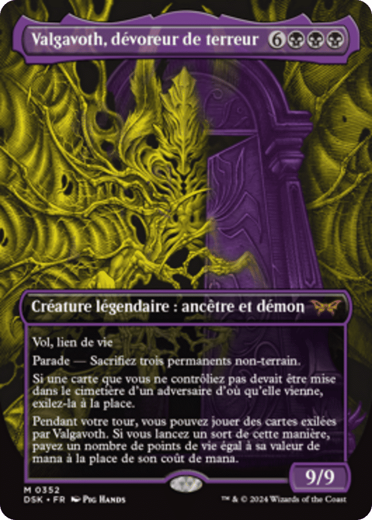 Valgavoth, dévoreur de terreur — Duskmourn: House of Horror — Magic: The Gathering