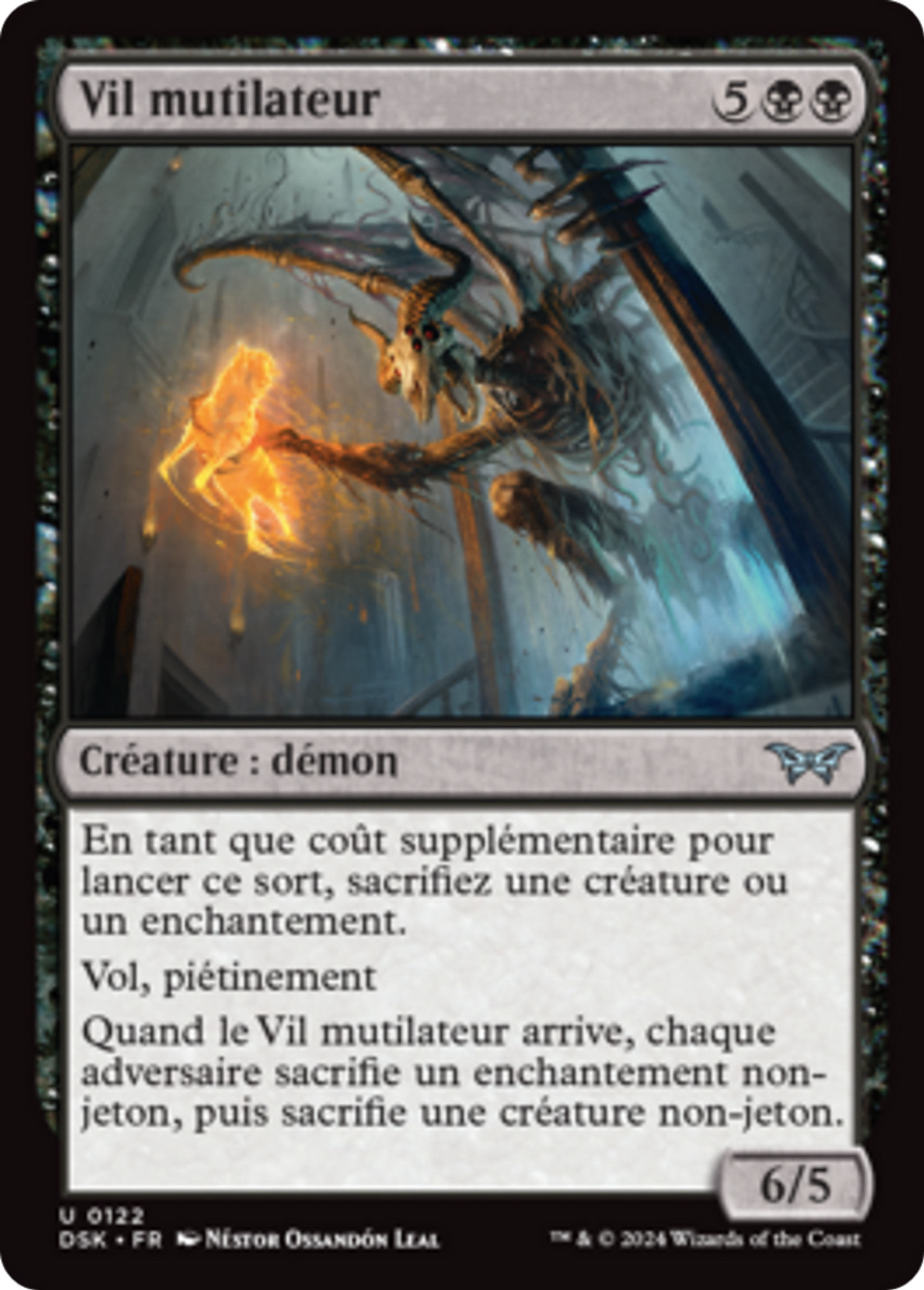 Vil mutilateur — Duskmourn: House of Horror — Magic: The Gathering