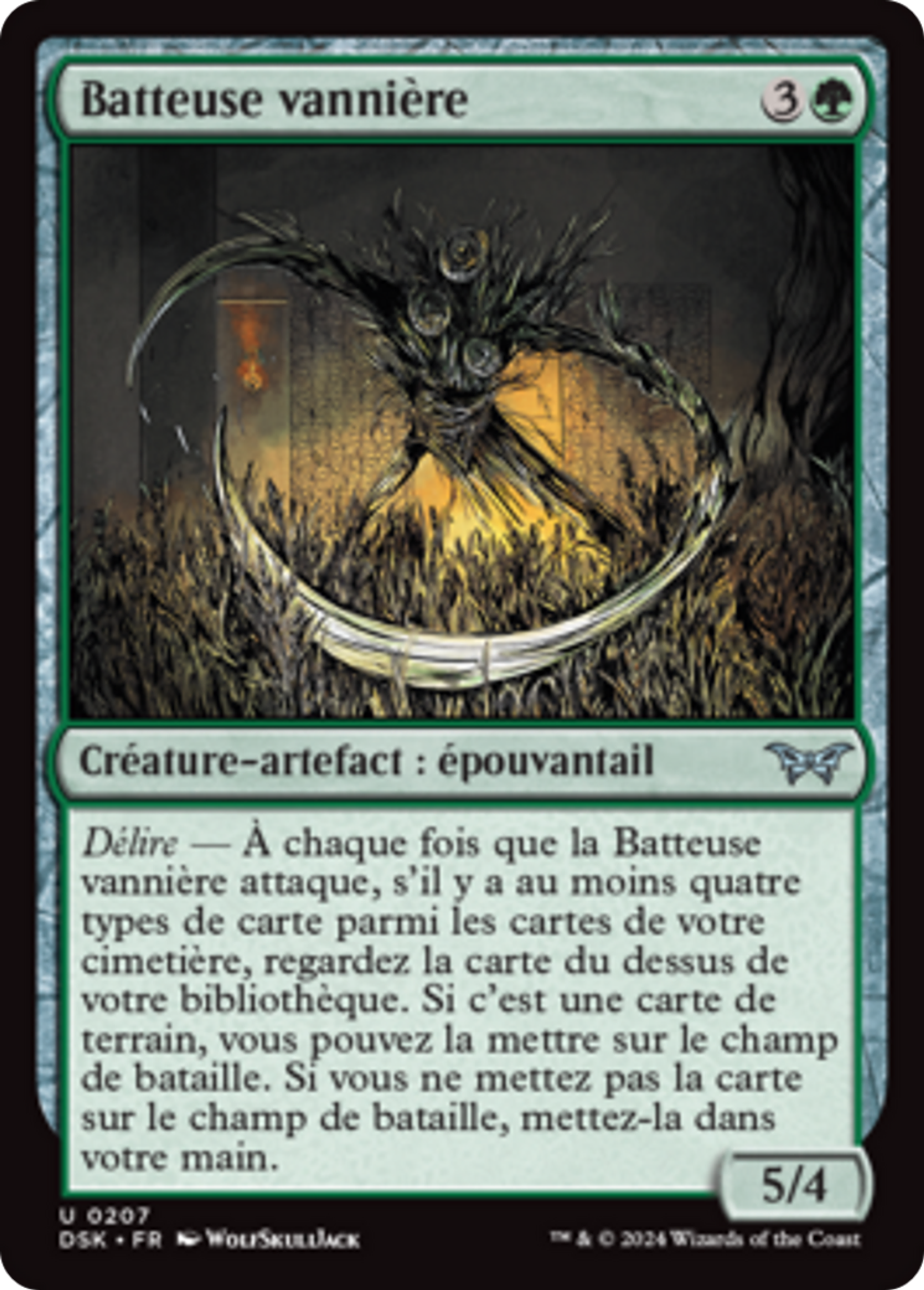Batteuse vannière — Duskmourn: House of Horror — Magic: The Gathering