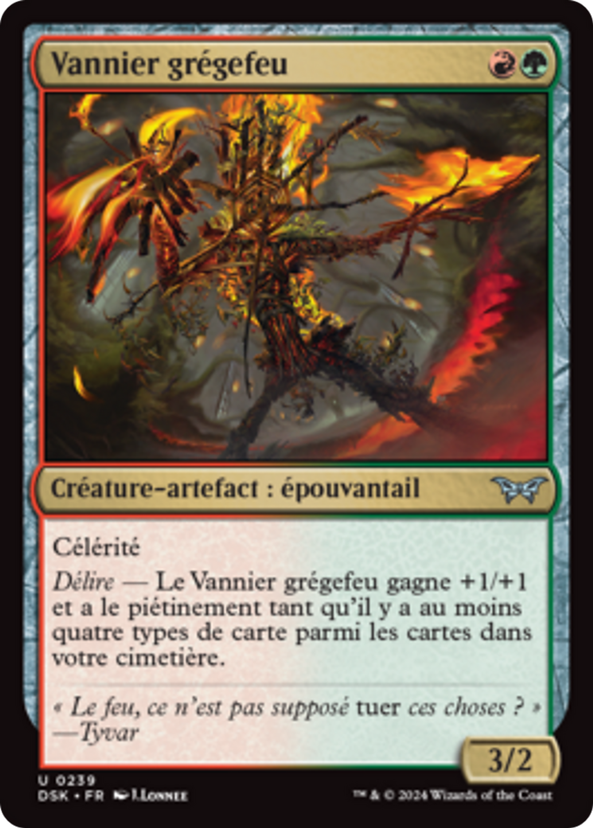 Vannier grégefeu — Duskmourn: House of Horror — Magic: The Gathering