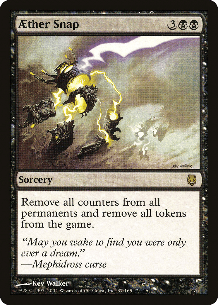 Aether Snap — Darksteel — Magic: The Gathering
