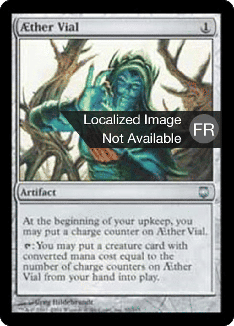 Fiole d'Aether — Darksteel — Magic: The Gathering