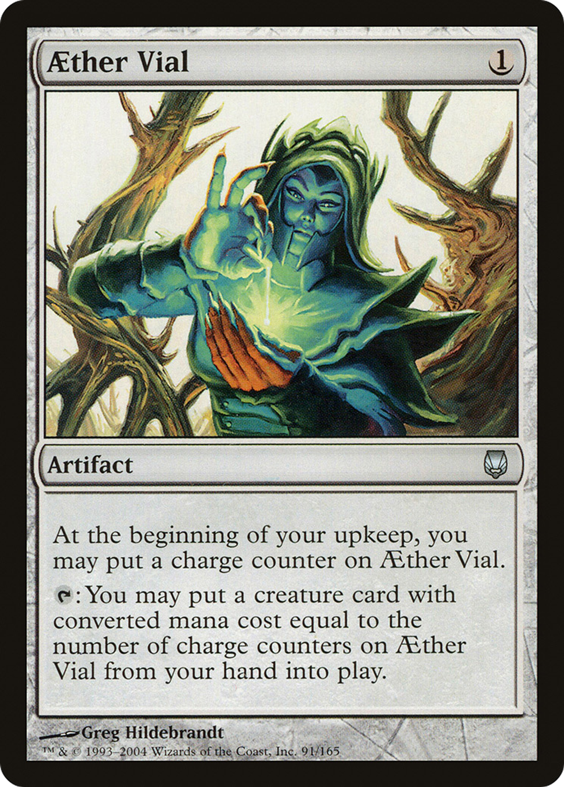 Fiole d'Aether — Darksteel — Magic: The Gathering