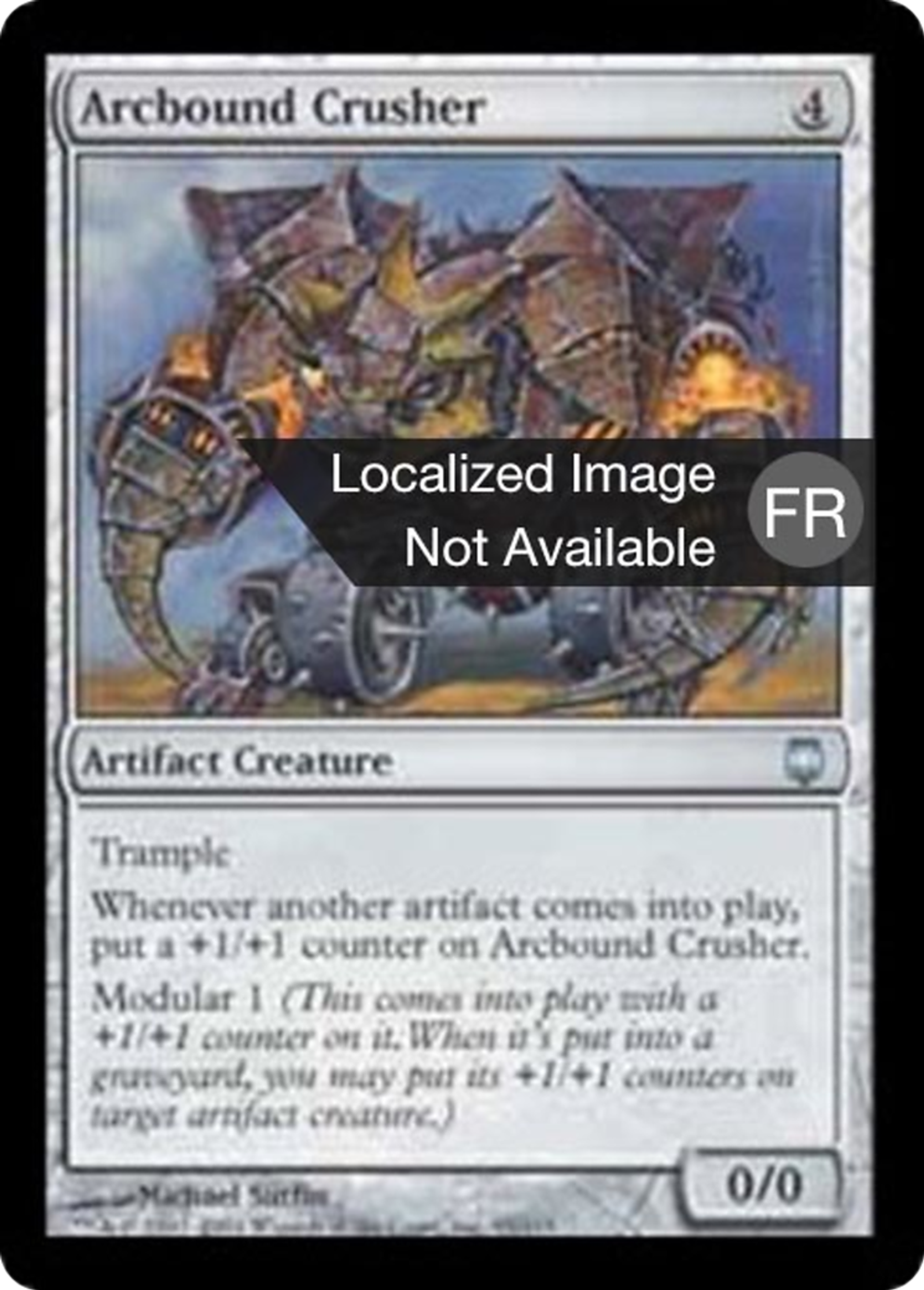 Écrabouilleur entravarc — Darksteel — Magic: The Gathering