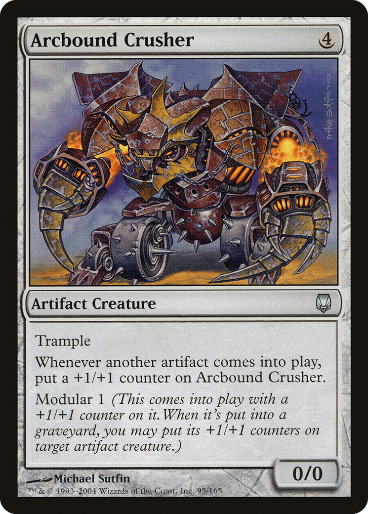 Arcbound Crusher — Darksteel — Magic: The Gathering