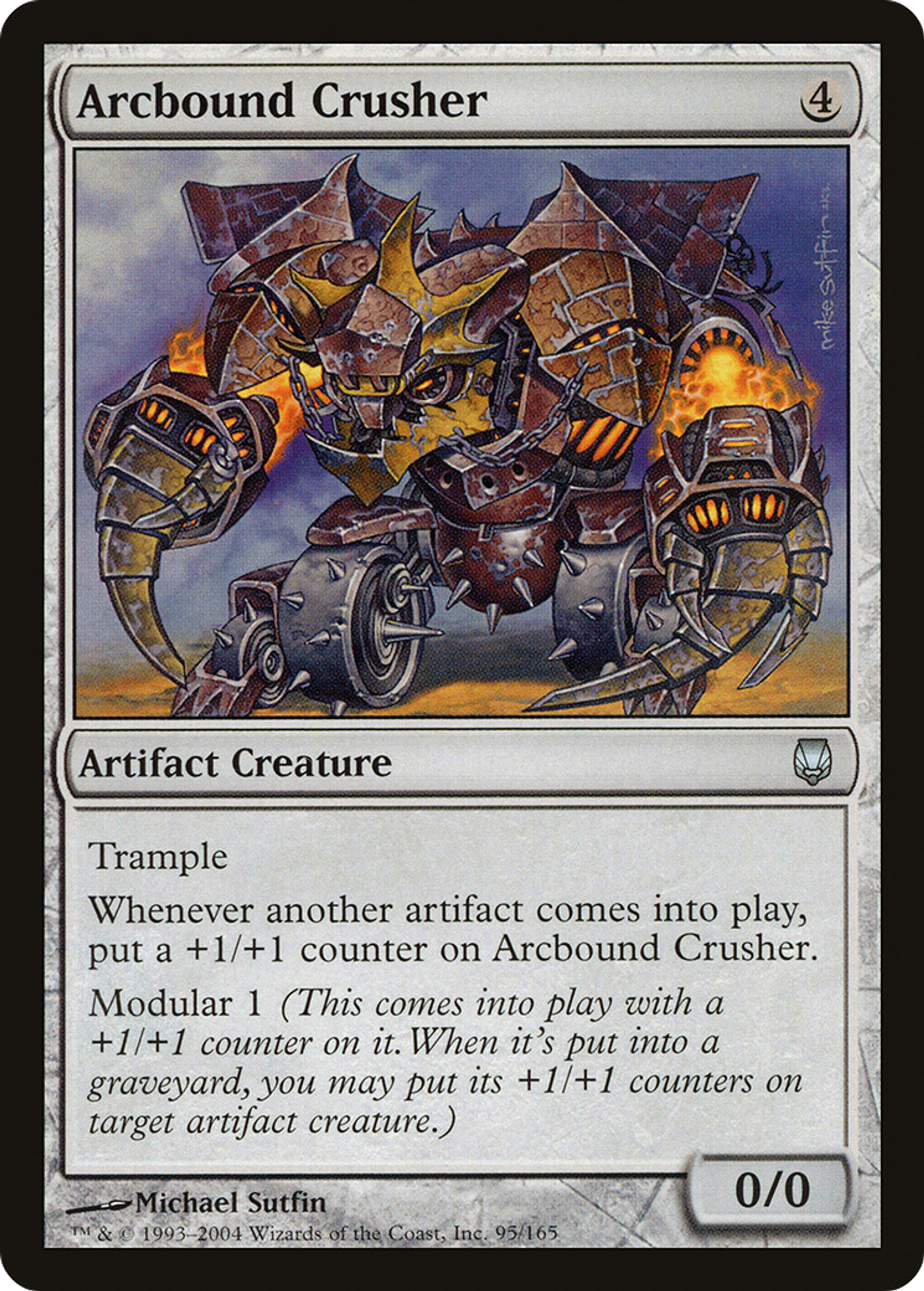Arcbound Crusher — Darksteel — Magic: The Gathering