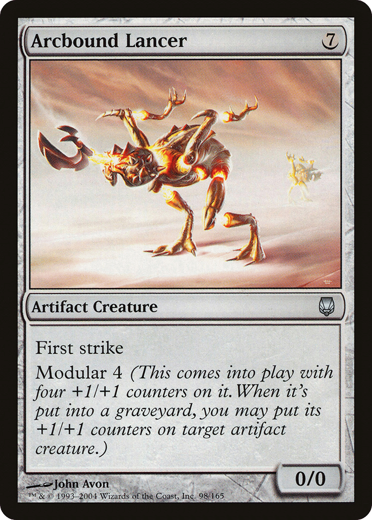 Arcbound Lancer — Darksteel — Magic: The Gathering