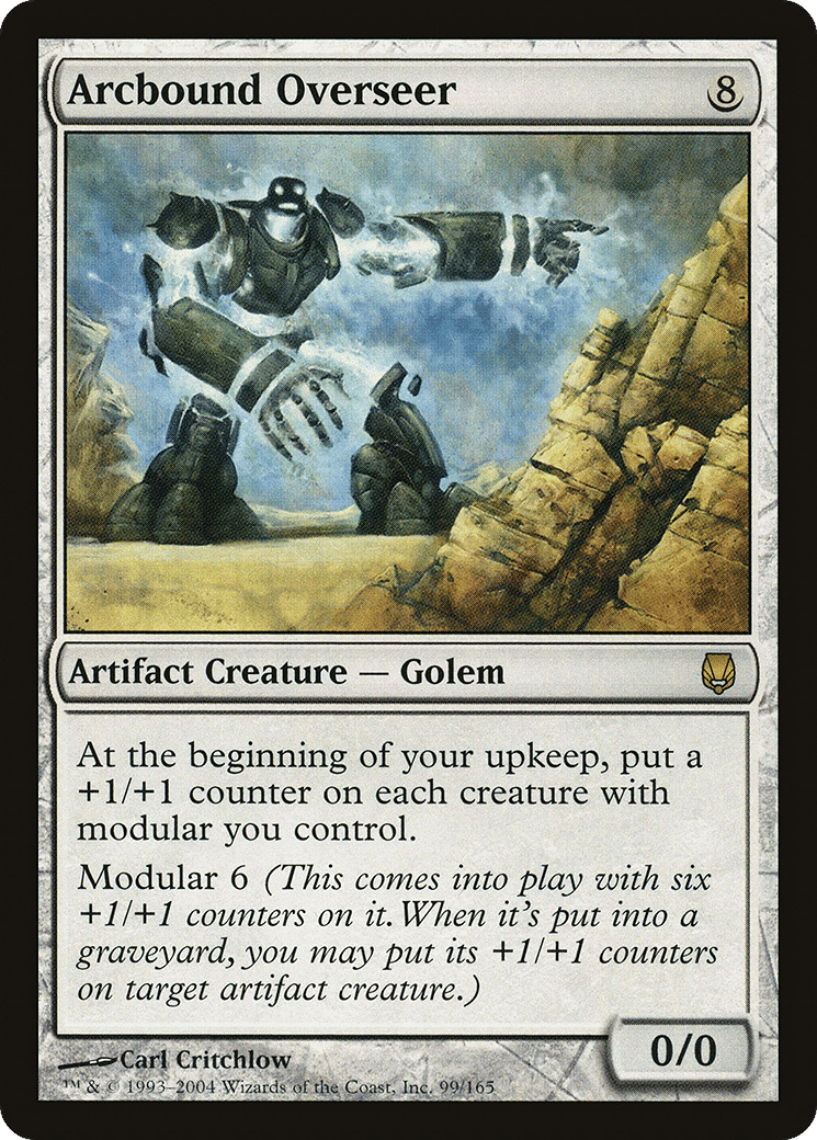 Arcbound Overseer — Darksteel — Magic: The Gathering