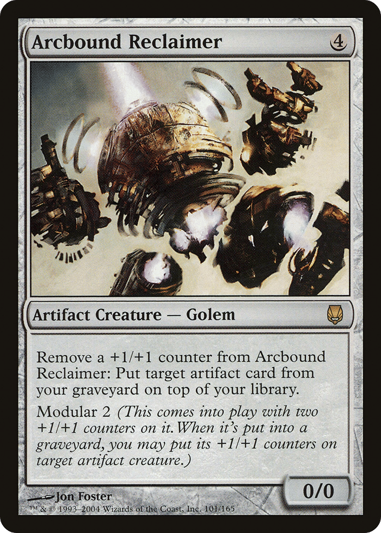 Arcbound Reclaimer — Darksteel — Magic: The Gathering