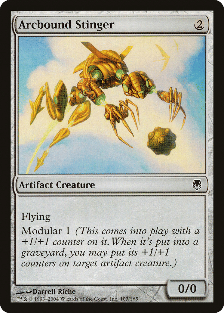 Arcbound Stinger — Darksteel — Magic: The Gathering