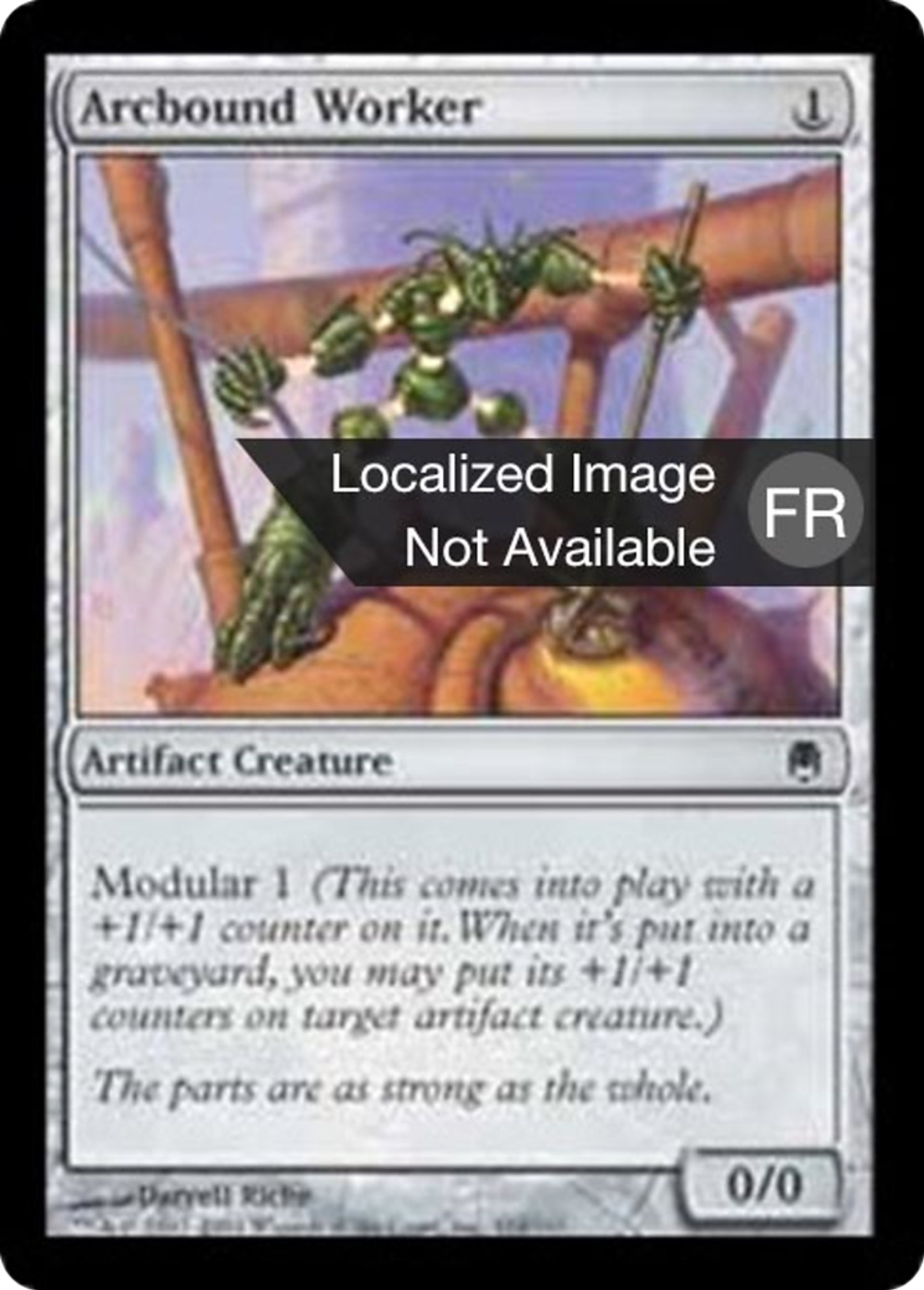 Travailleur entravarc — Darksteel — Magic: The Gathering