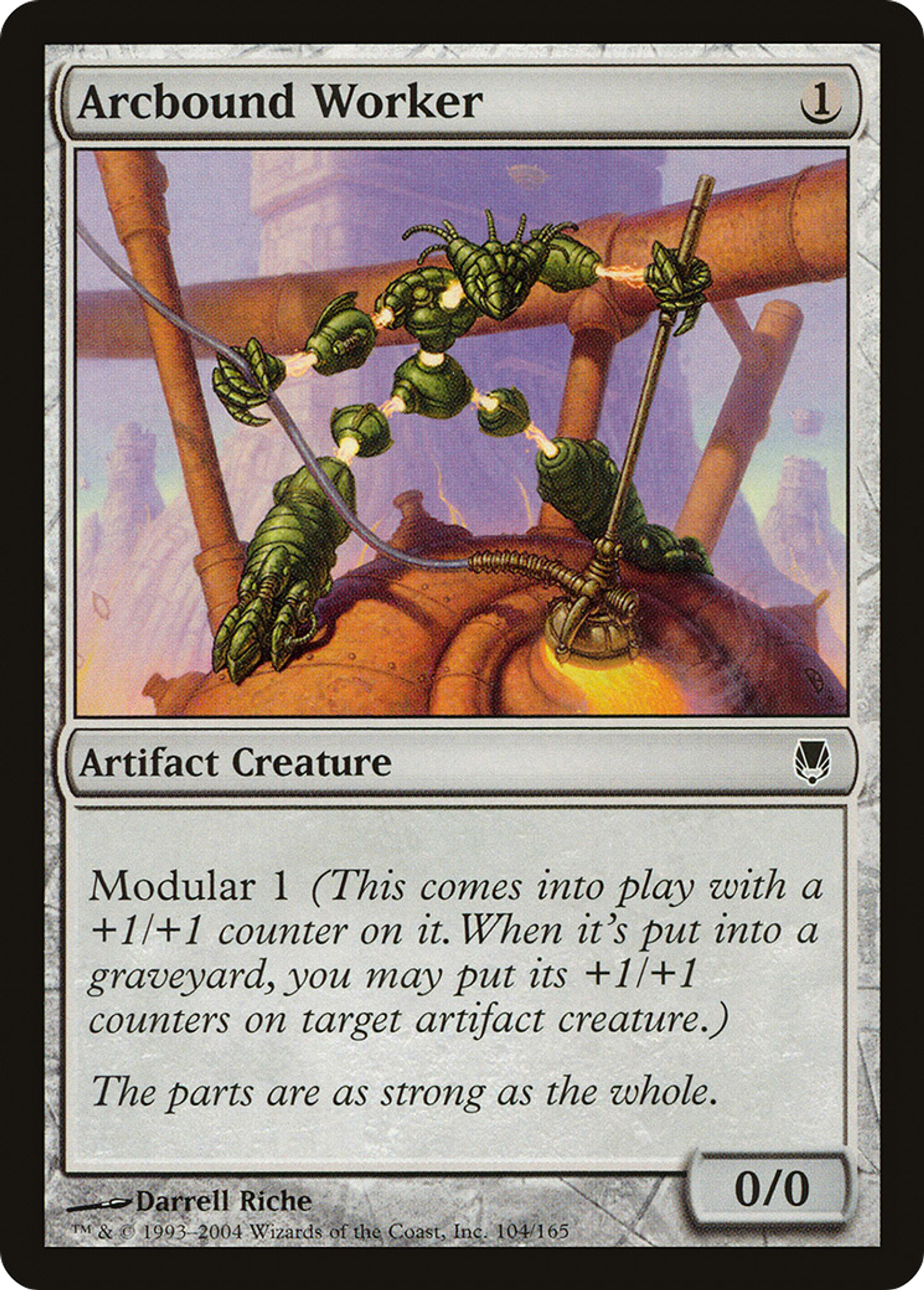 Travailleur entravarc — Darksteel — Magic: The Gathering