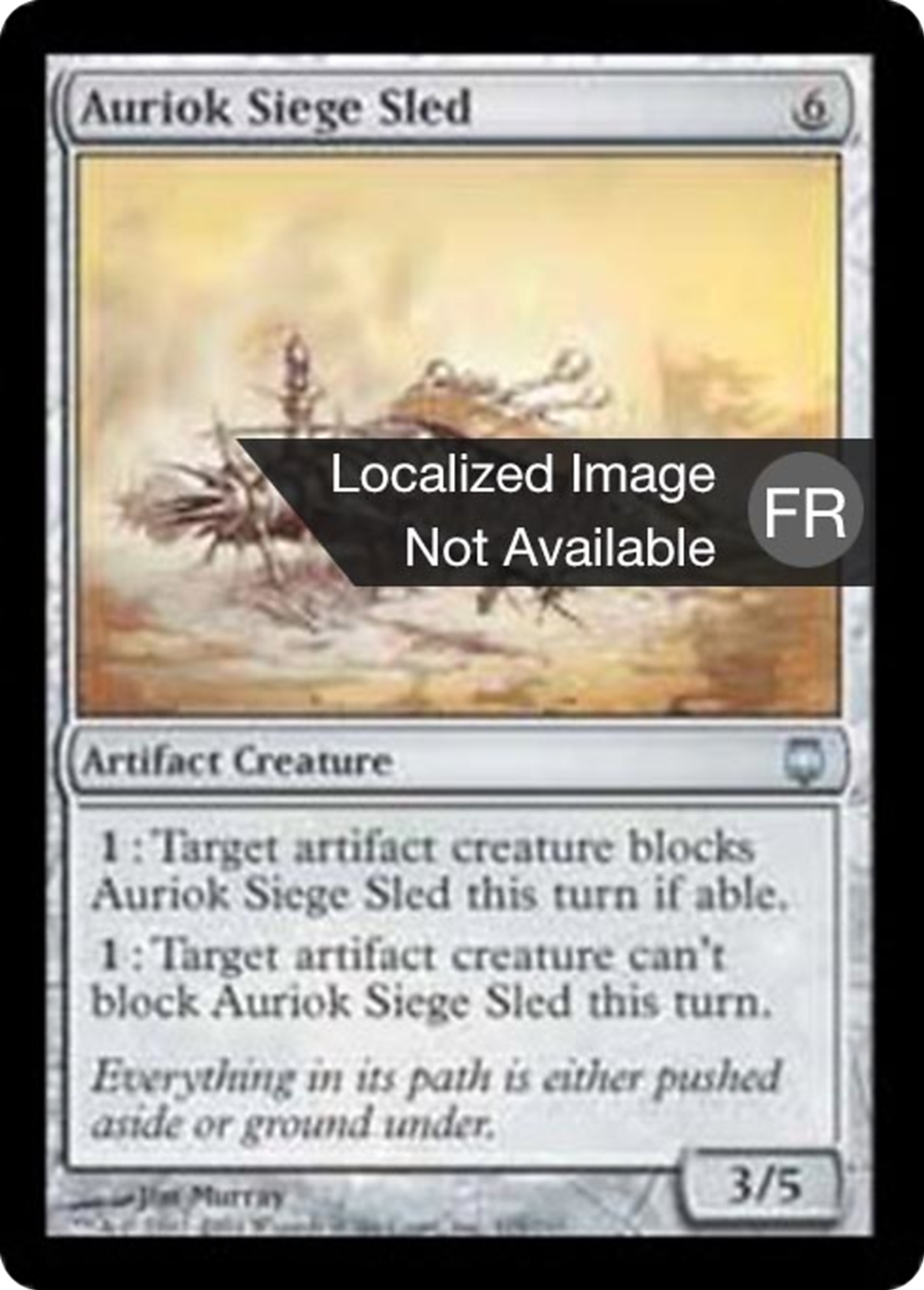 Luge de siège aurioke — Darksteel — Magic: The Gathering