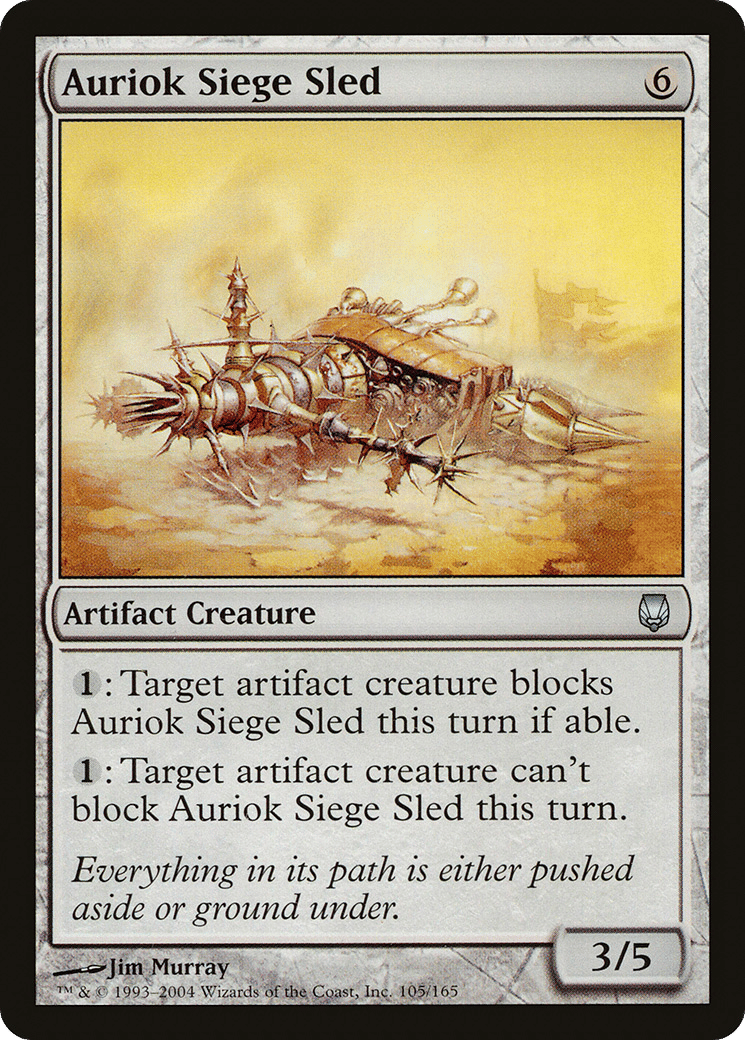 Auriok Siege Sled — Darksteel — Magic: The Gathering