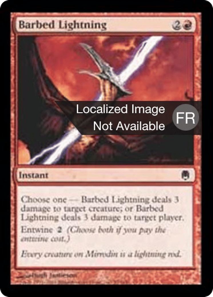 Éclair barbelé — Darksteel — Magic: The Gathering