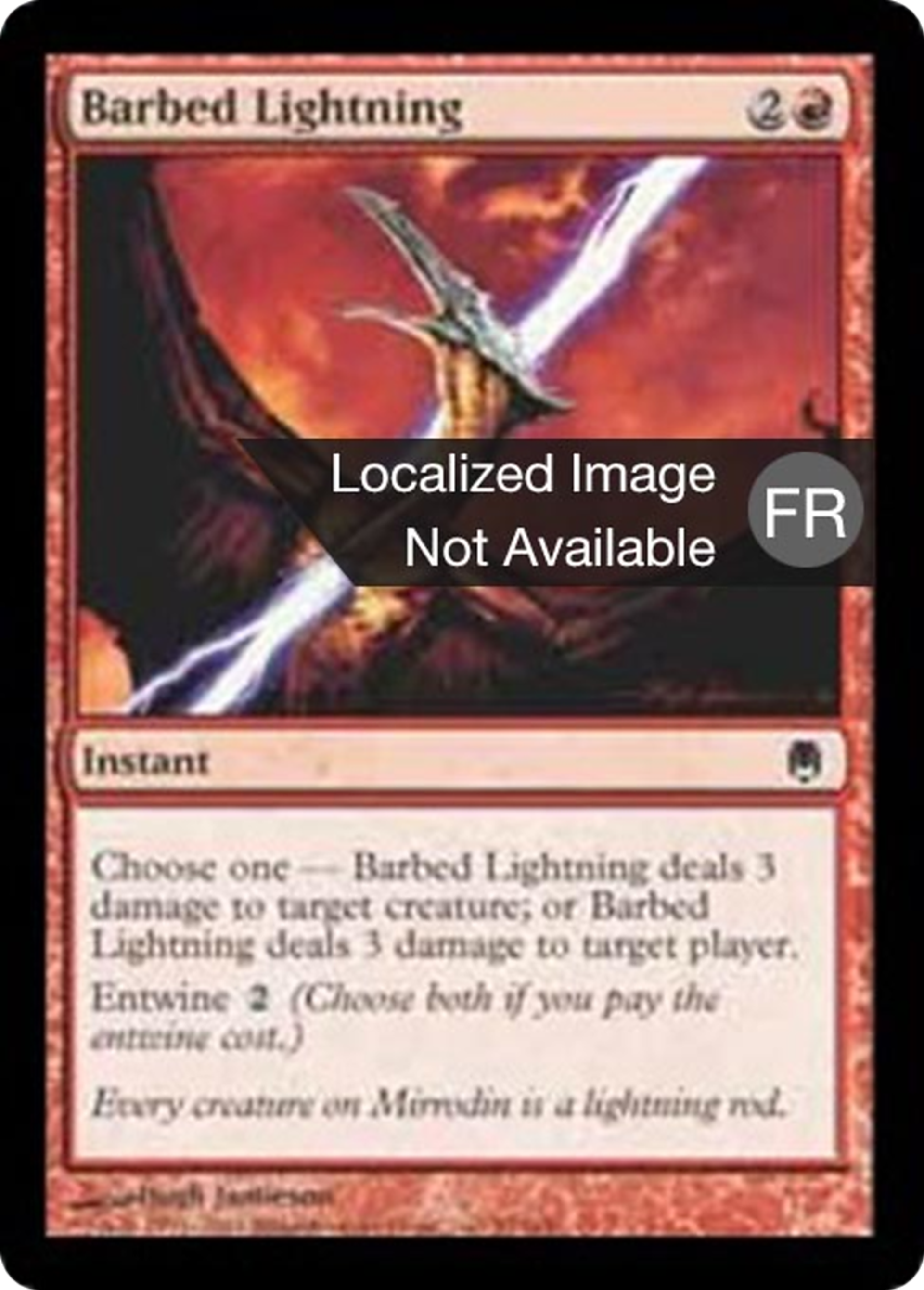 Éclair barbelé — Darksteel — Magic: The Gathering