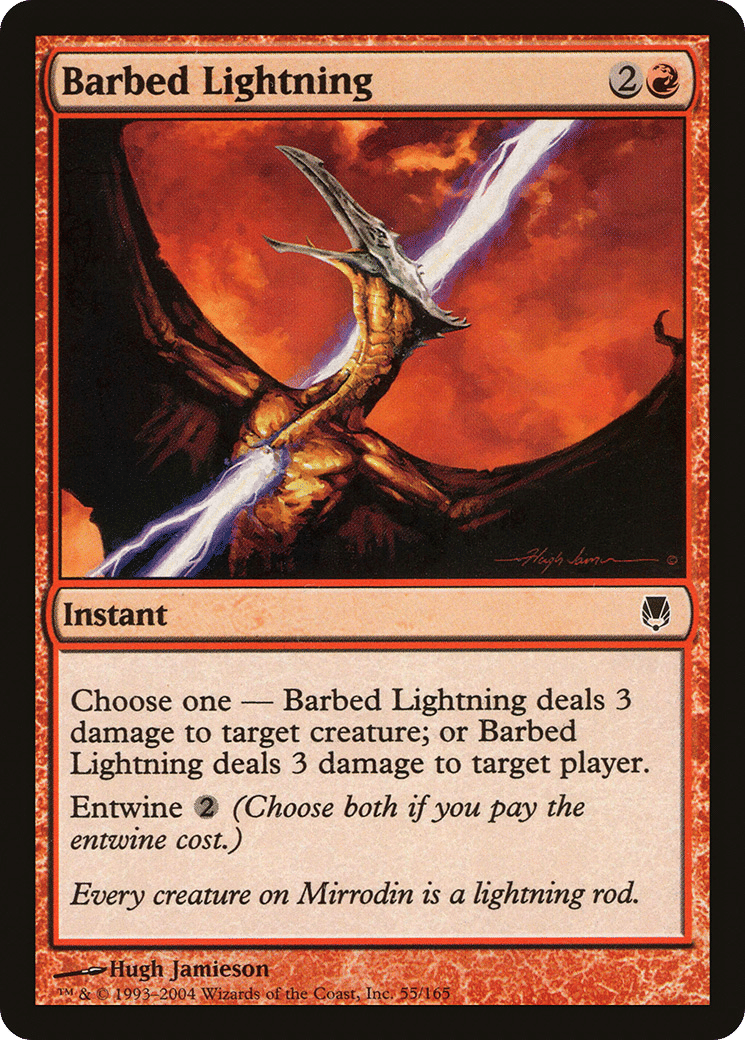 Éclair barbelé — Darksteel — Magic: The Gathering