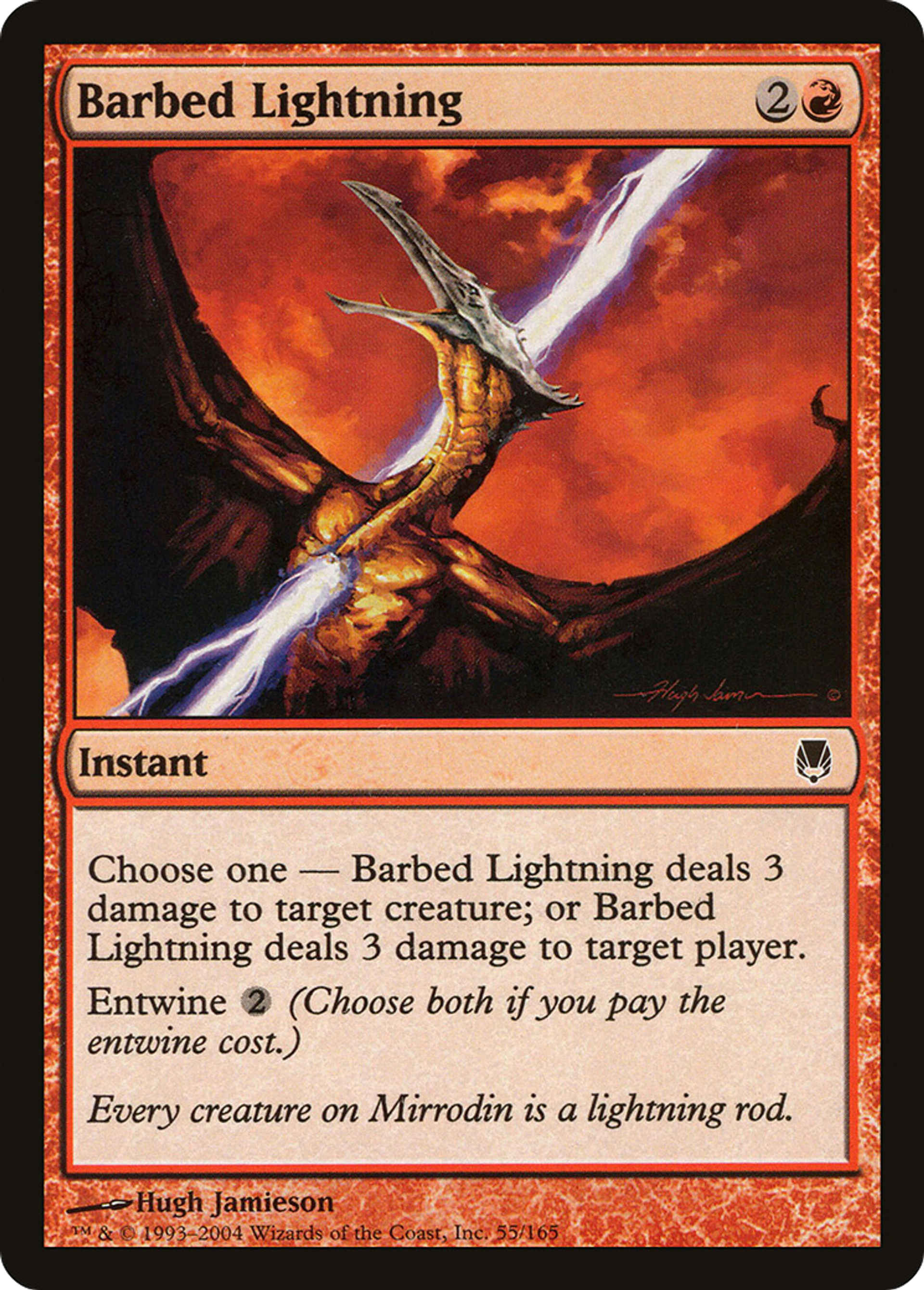 Éclair barbelé — Darksteel — Magic: The Gathering