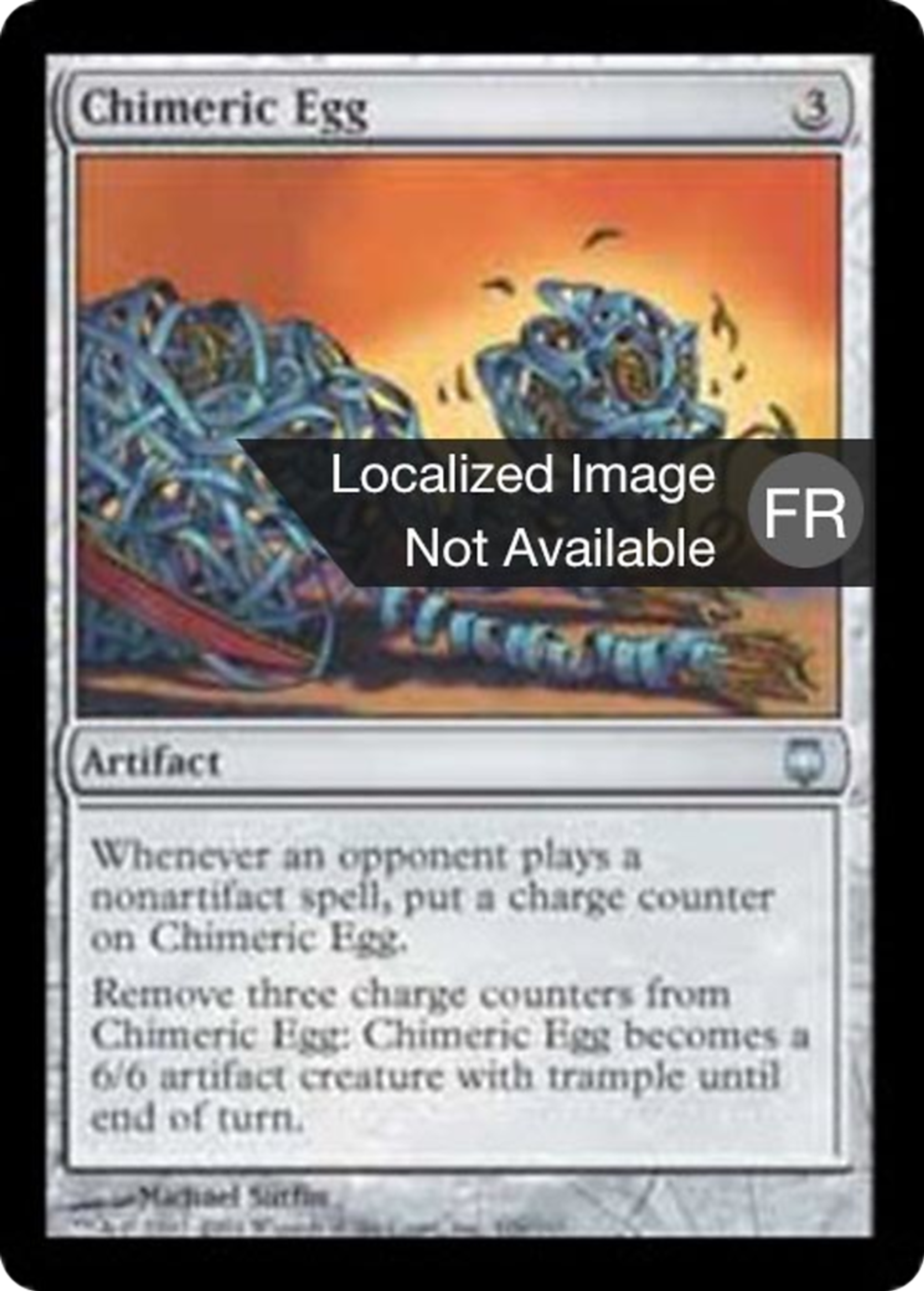 Œuf chimérique — Darksteel — Magic: The Gathering
