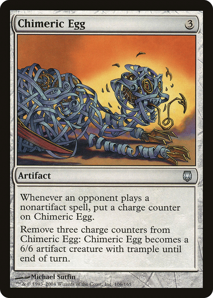 Chimeric Egg — Darksteel — Magic: The Gathering