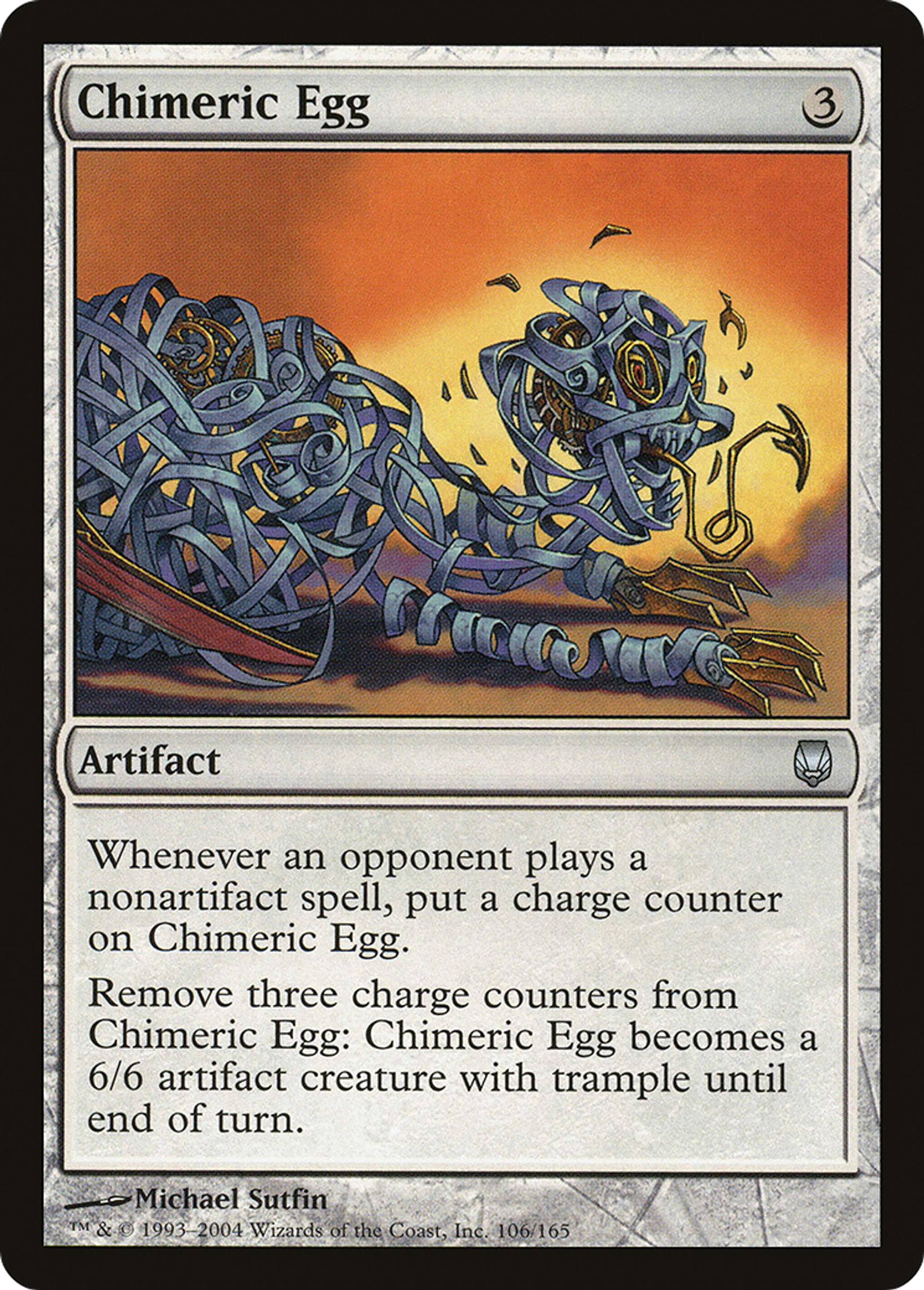 Œuf chimérique — Darksteel — Magic: The Gathering