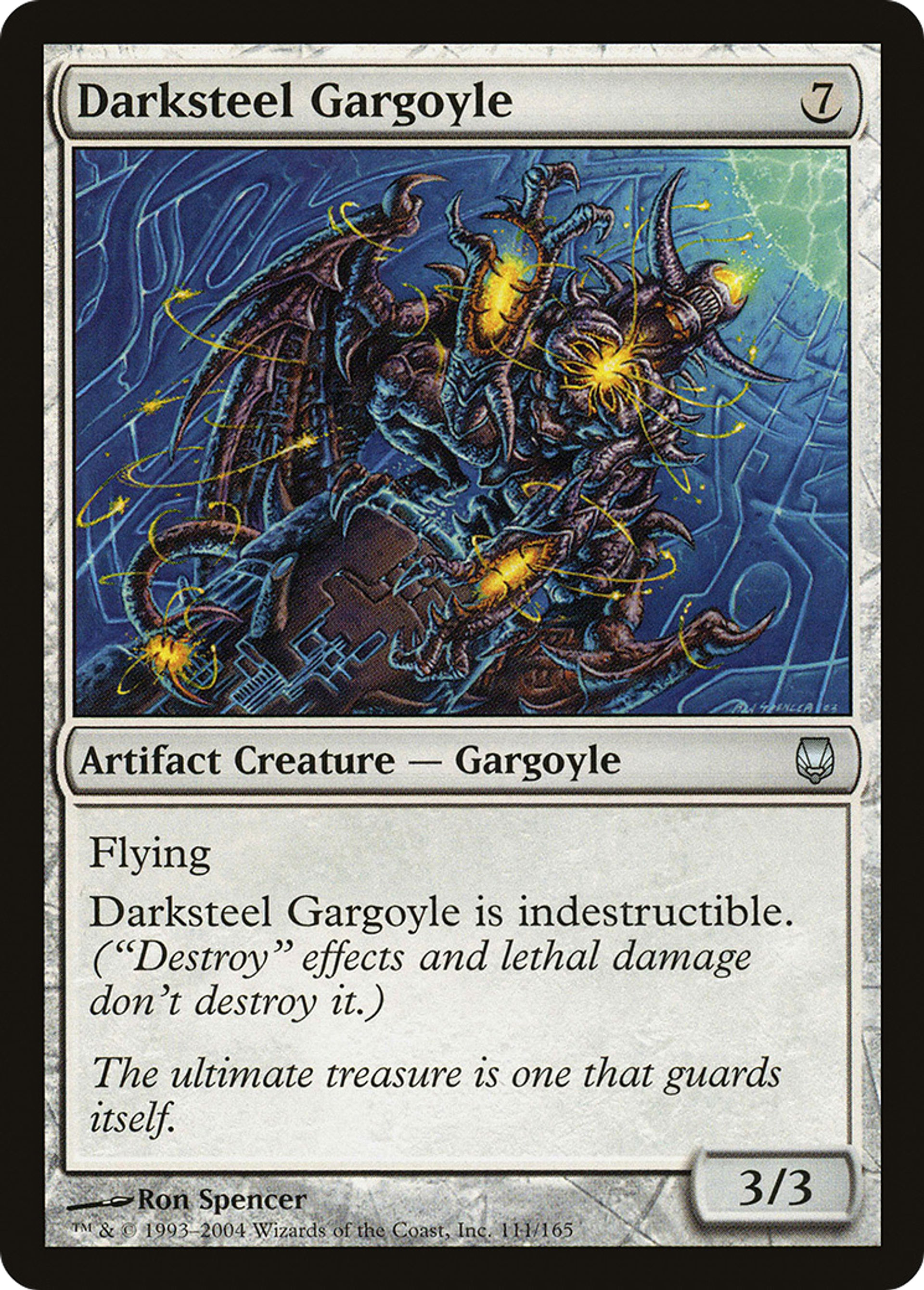 Gargouille de sombracier — Darksteel — Magic: The Gathering