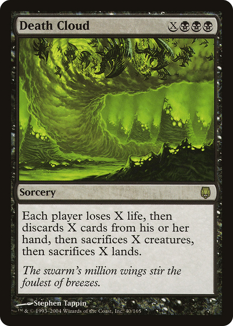 Death Cloud — Darksteel — Magic: The Gathering
