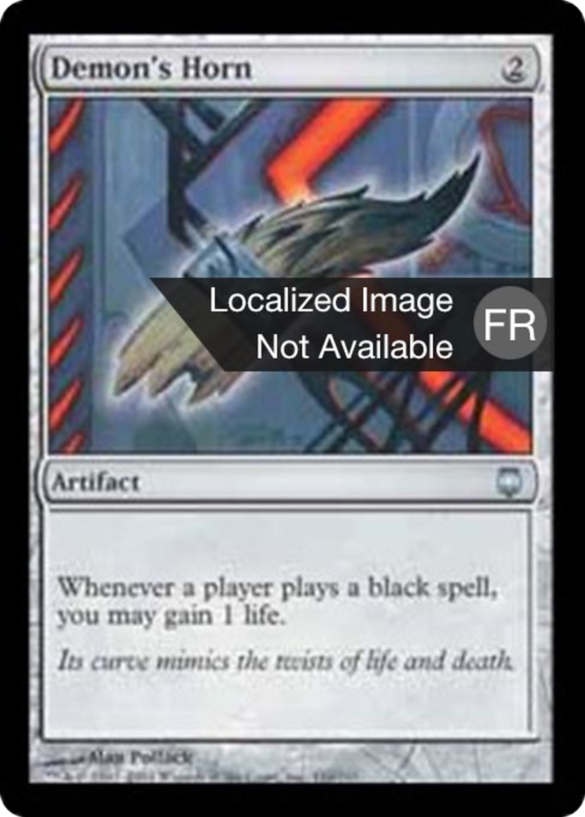 Corne de démon — Darksteel — Magic: The Gathering