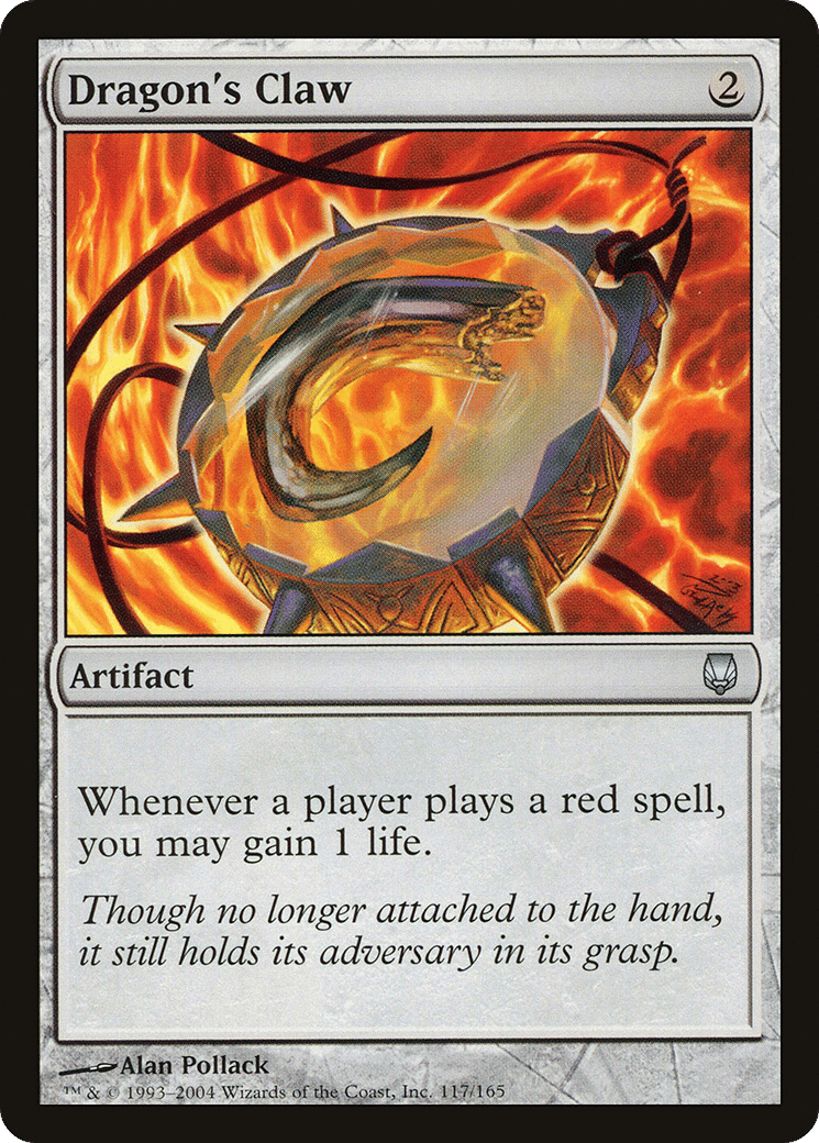 Dragon's Claw — Darksteel — Magic: The Gathering
