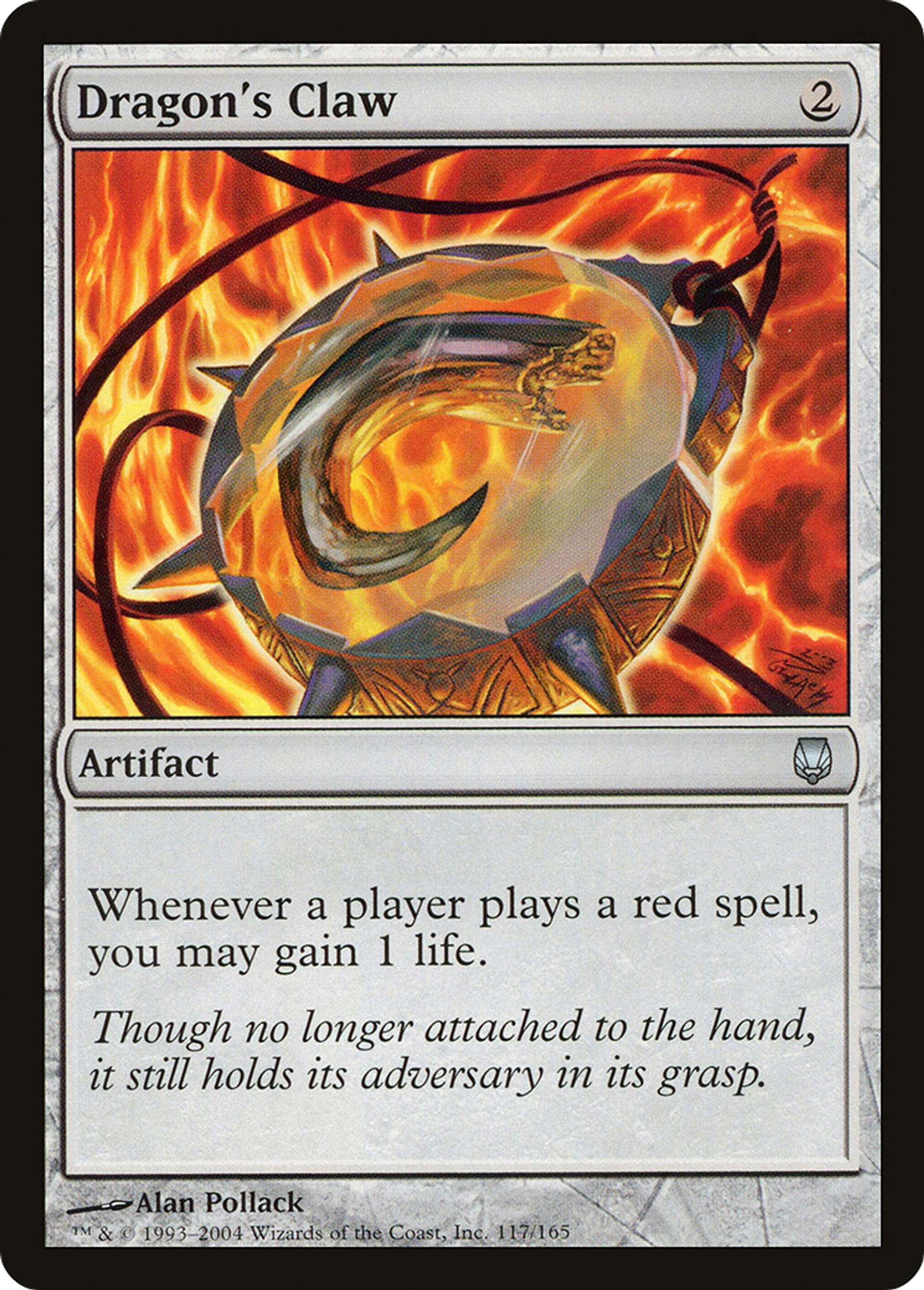 Griffe du dragon — Darksteel — Magic: The Gathering