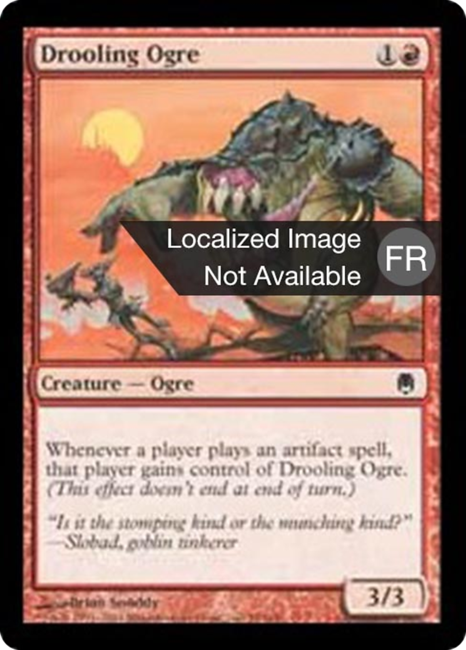 Ogre baveur — Darksteel — Magic: The Gathering