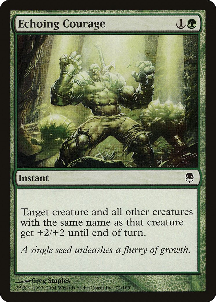 Echoing Courage — Darksteel — Magic: The Gathering