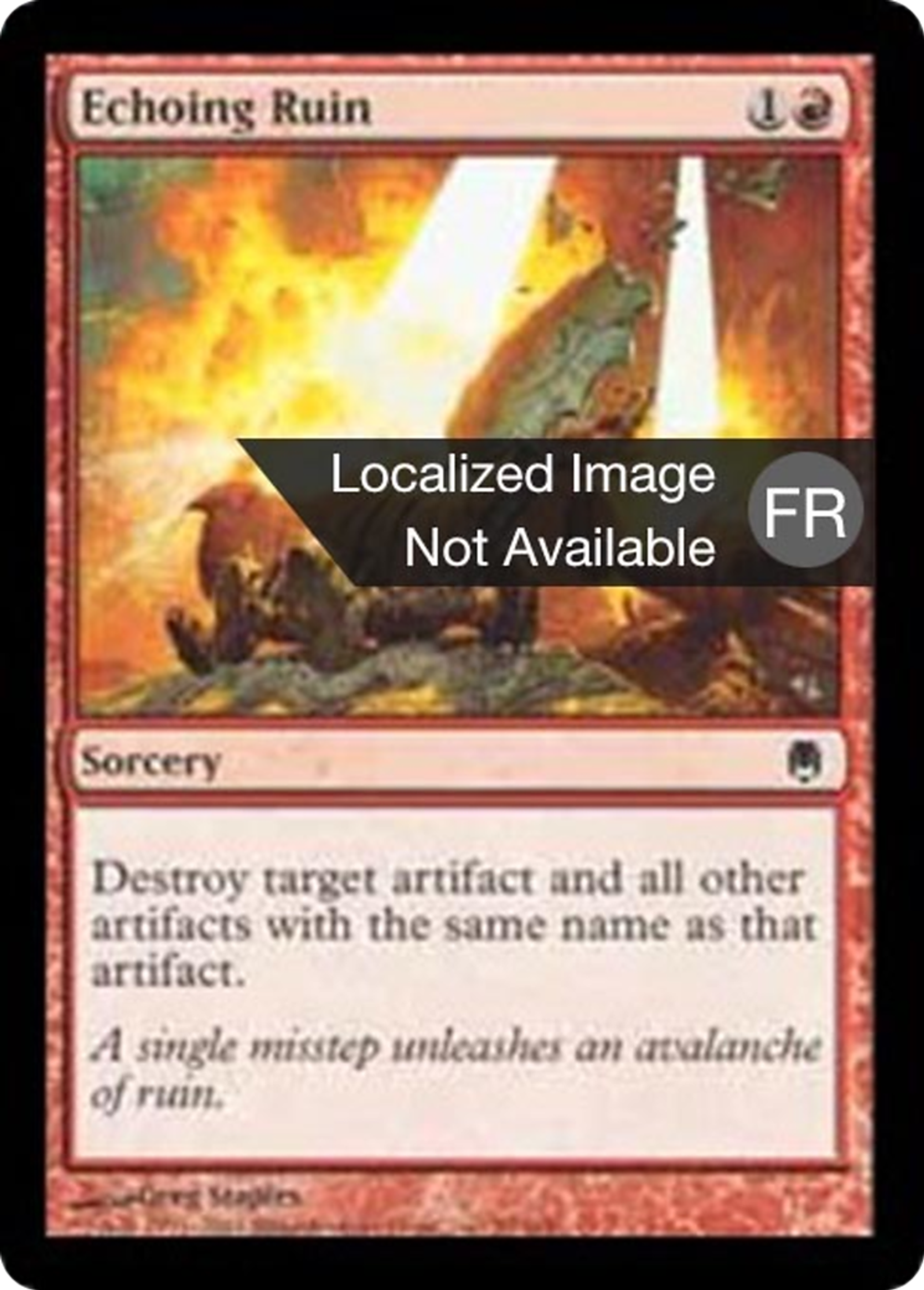 Destruction résonnante — Darksteel — Magic: The Gathering