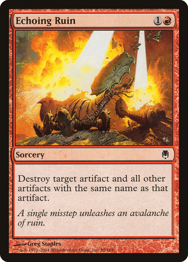 Echoing Ruin — Darksteel — Magic: The Gathering