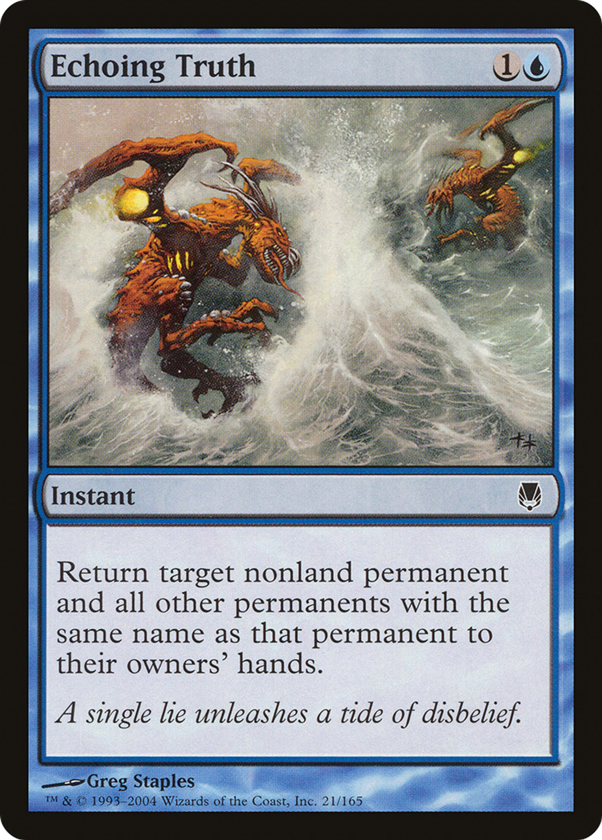 Echoing Truth — Darksteel — Magic: The Gathering