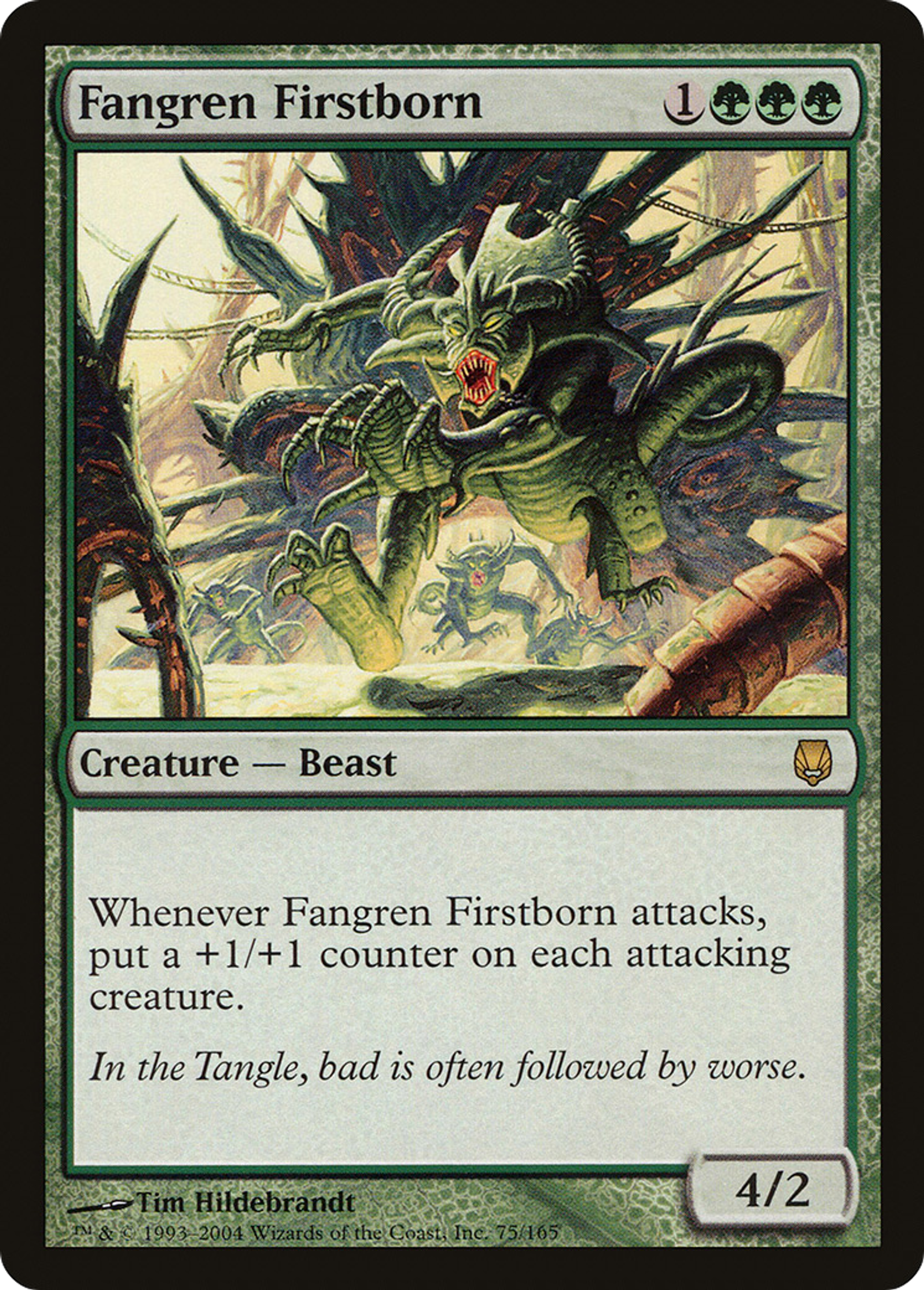 Fangren Firstborn — Darksteel — Magic: The Gathering